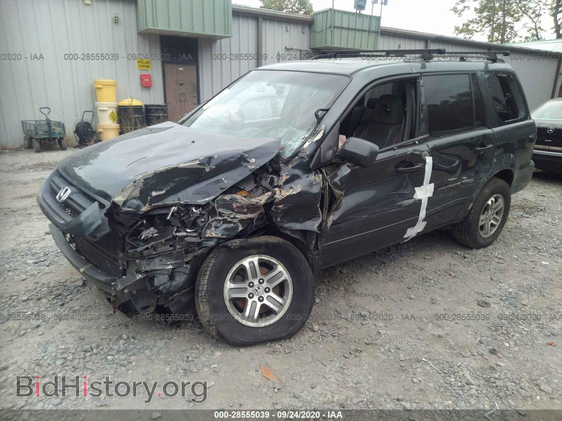 2005 HONDA PILOT - VIN: 5FNYF18555B010524 - Фото 2