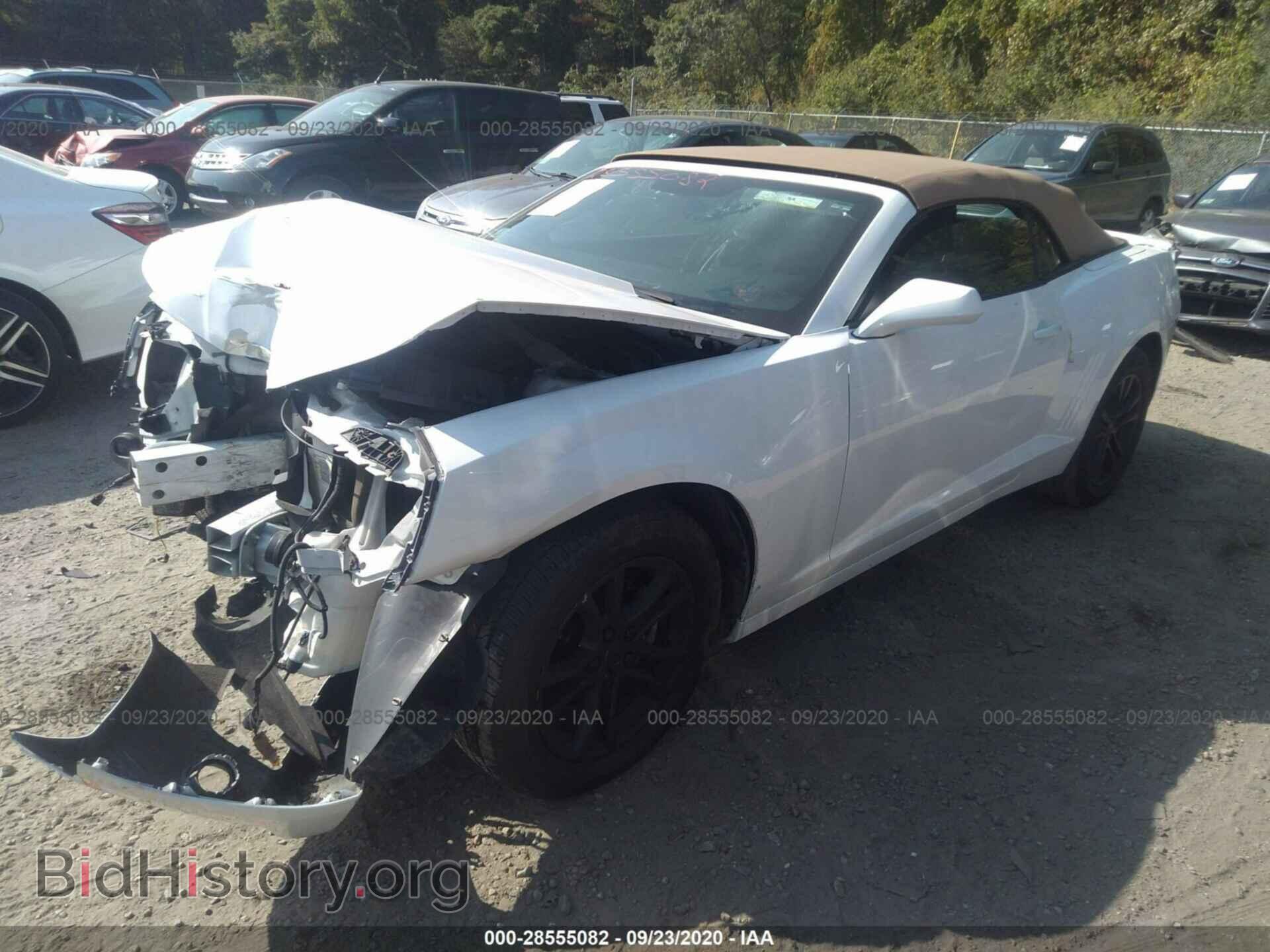 2014 CHEVROLET CAMARO - VIN: 2G1FB3D31E9134998 - Фото 2
