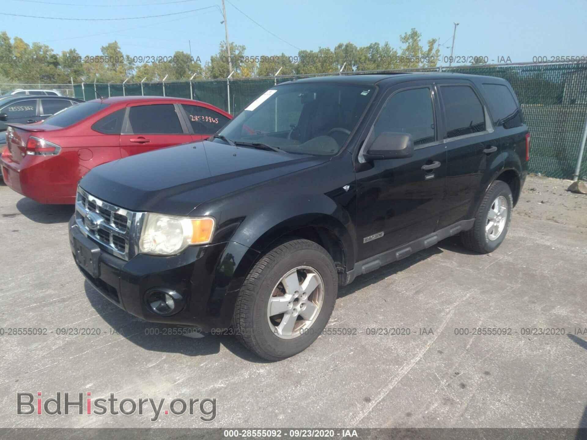 2008 FORD ESCAPE - VIN: 1FMCU93168KD67314 - Фото 2