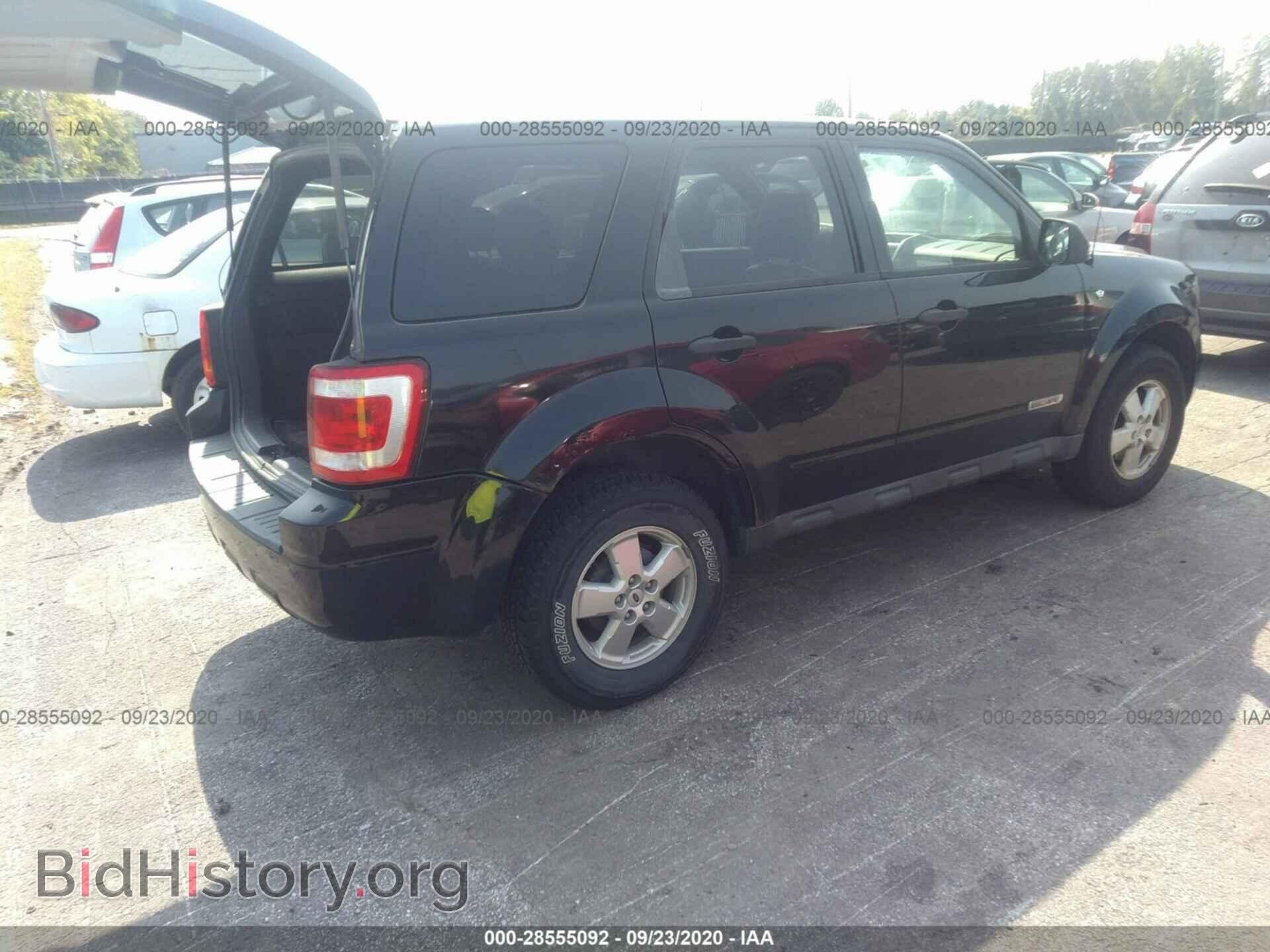 2008 FORD ESCAPE - VIN: 1FMCU93168KD67314 - Фото 4