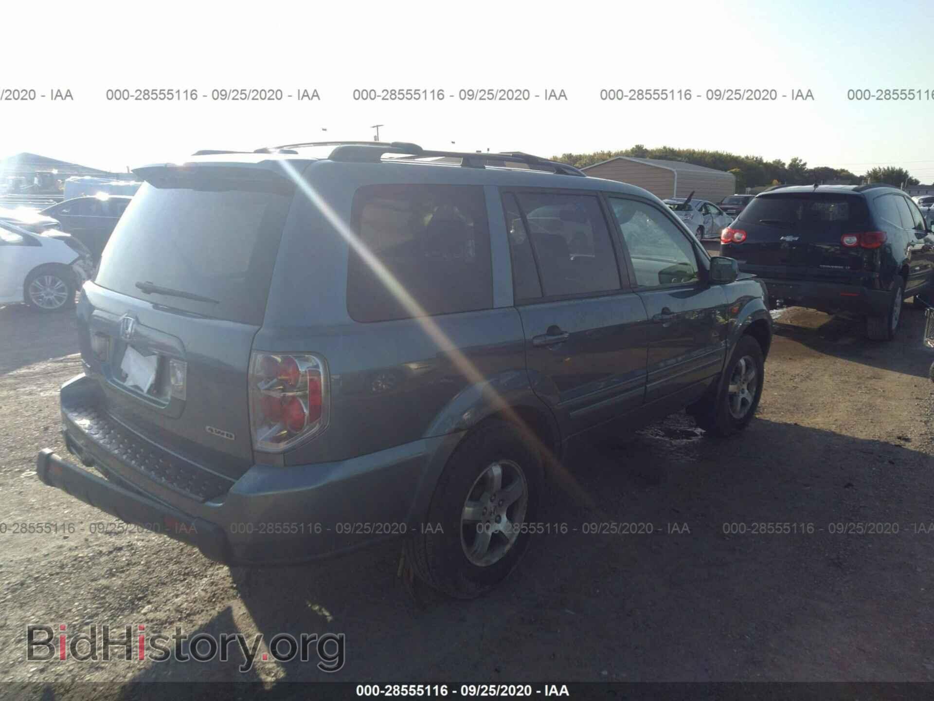 2006 HONDA PILOT - VIN: 2HKYF185X6H511900 - Фото 4