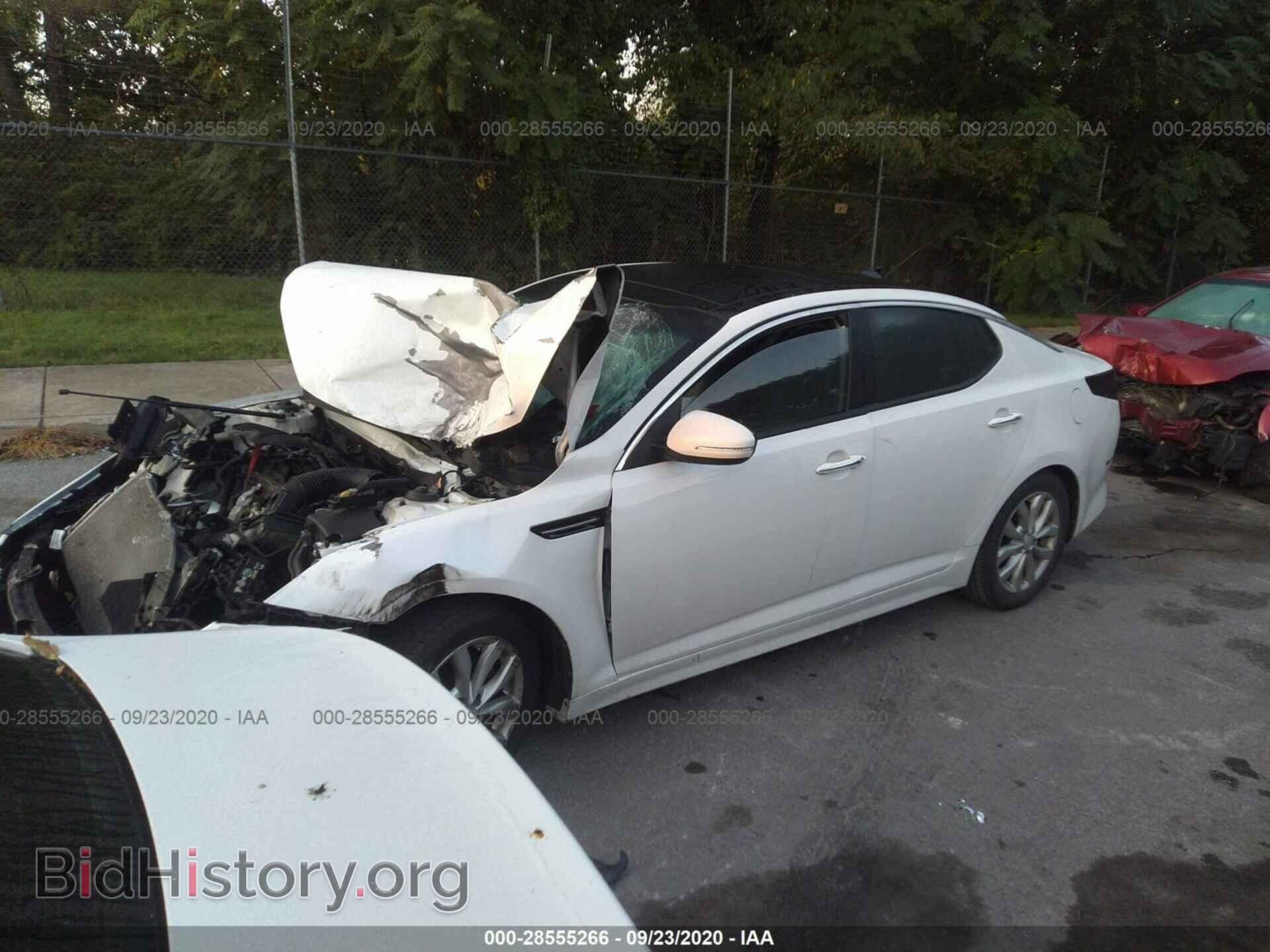 2015 KIA OPTIMA - VIN: 5XXGN4A78FG436203 - Фото 2