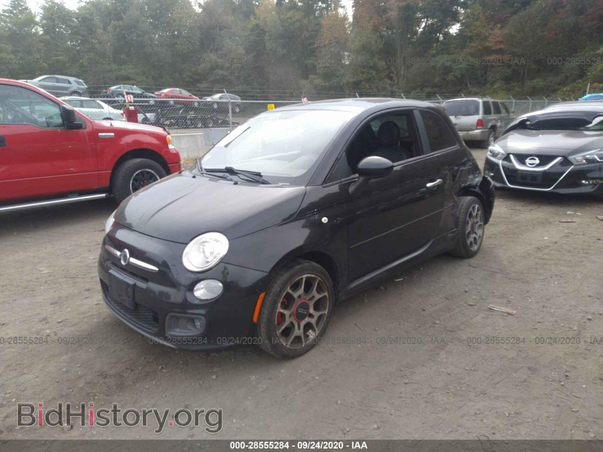 2012 FIAT 500 - VIN: 3C3CFFBR4CT213202 - Фото 2