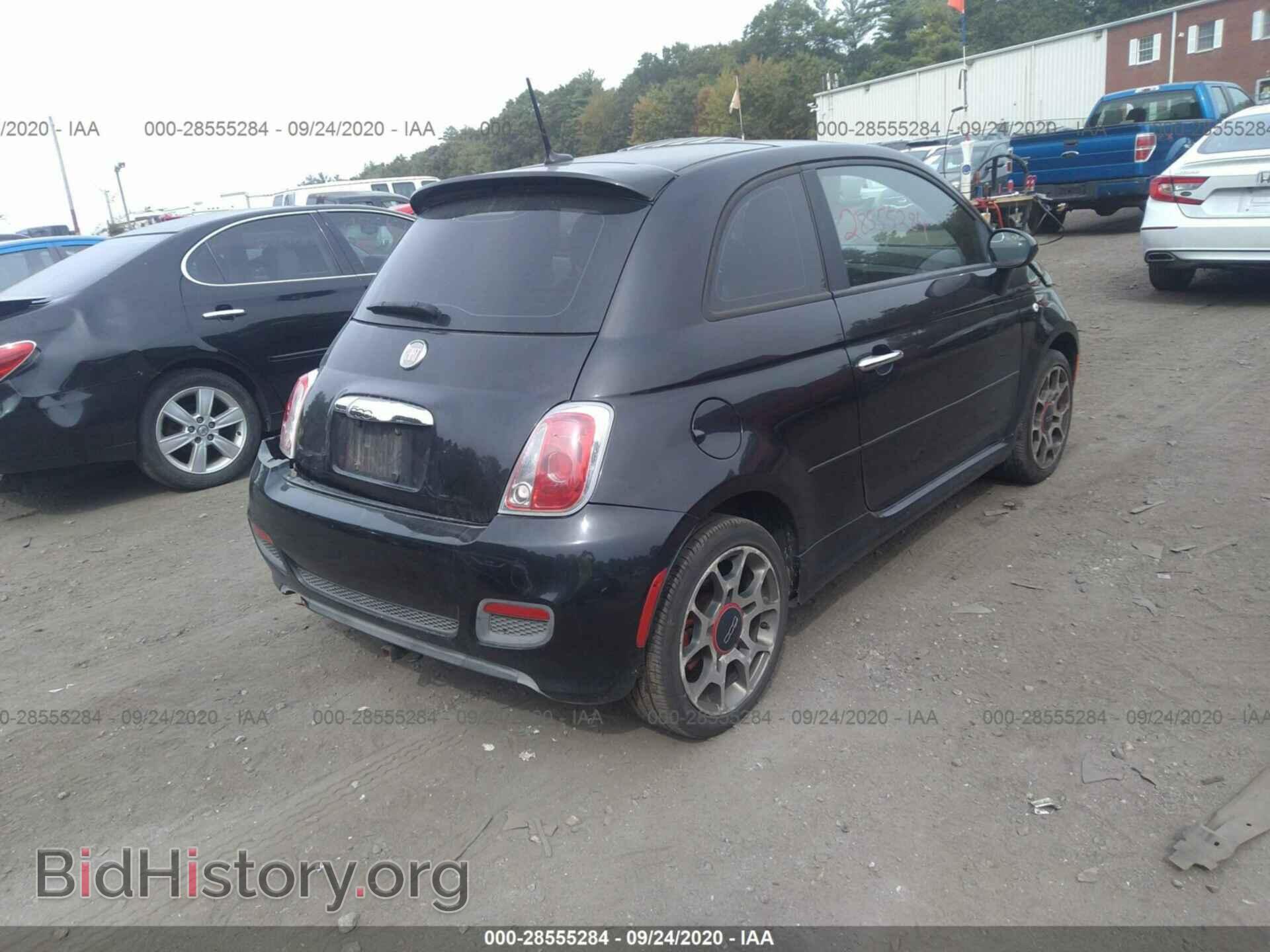 2012 FIAT 500 - VIN: 3C3CFFBR4CT213202 - Фото 4