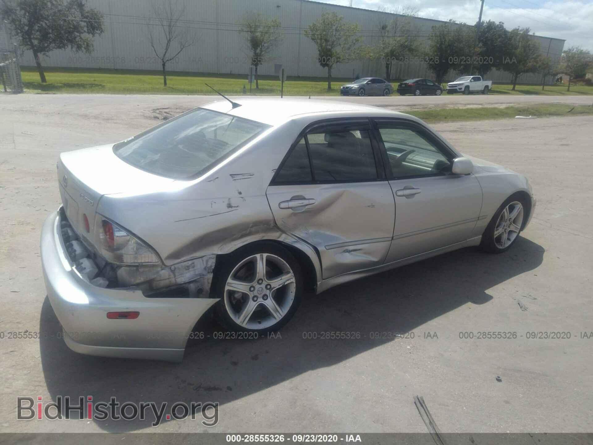 2001 LEXUS IS 300 - VIN: JTHBD182110031489 - Фото 4