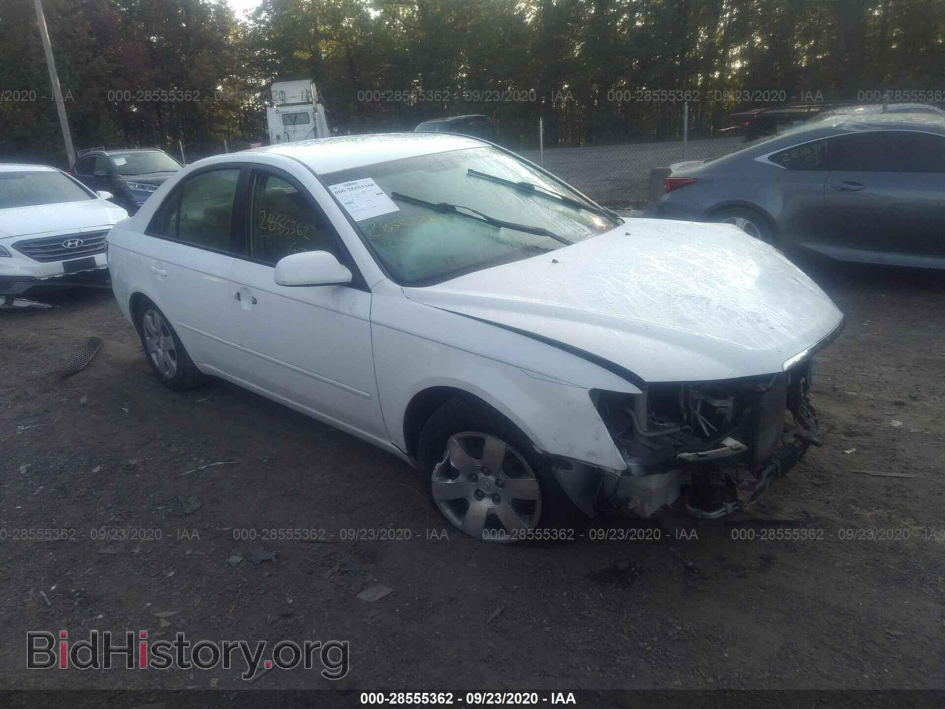 Photo 5NPET46F48H337155 - HYUNDAI SONATA 2008