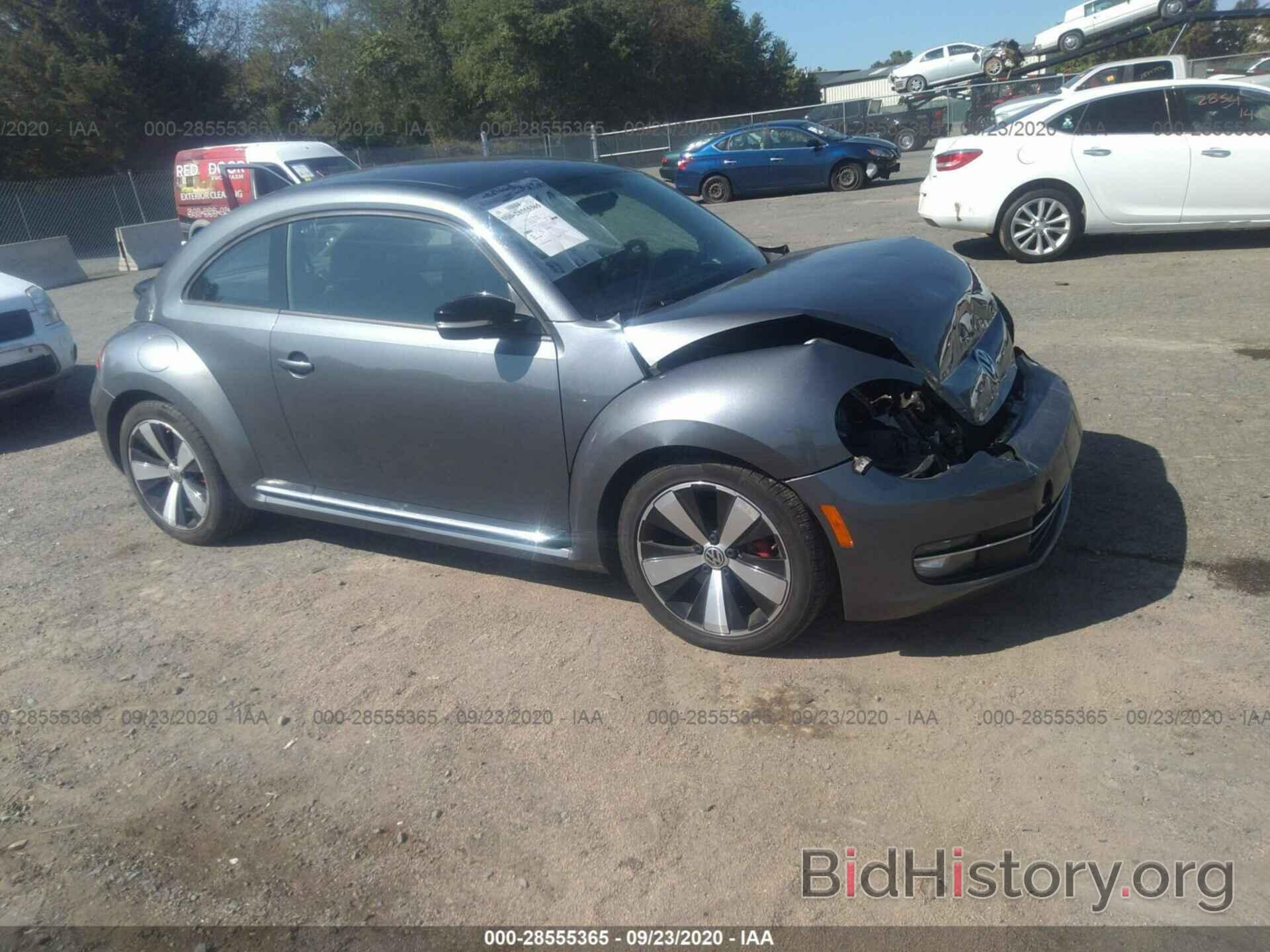 Фотография 3VWVA7AT3CM625852 - VOLKSWAGEN BEETLE 2012