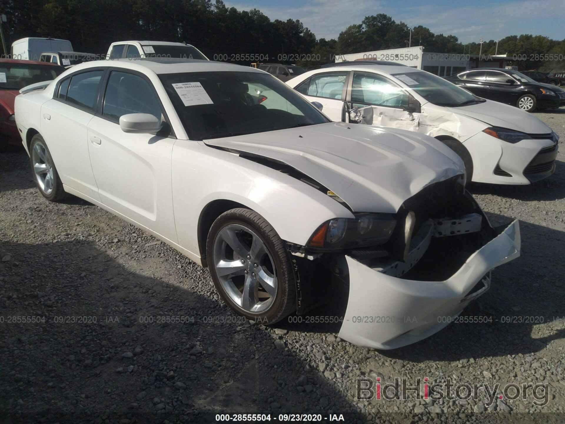 Photo 2C3CDXHG8DH595617 - DODGE CHARGER 2013