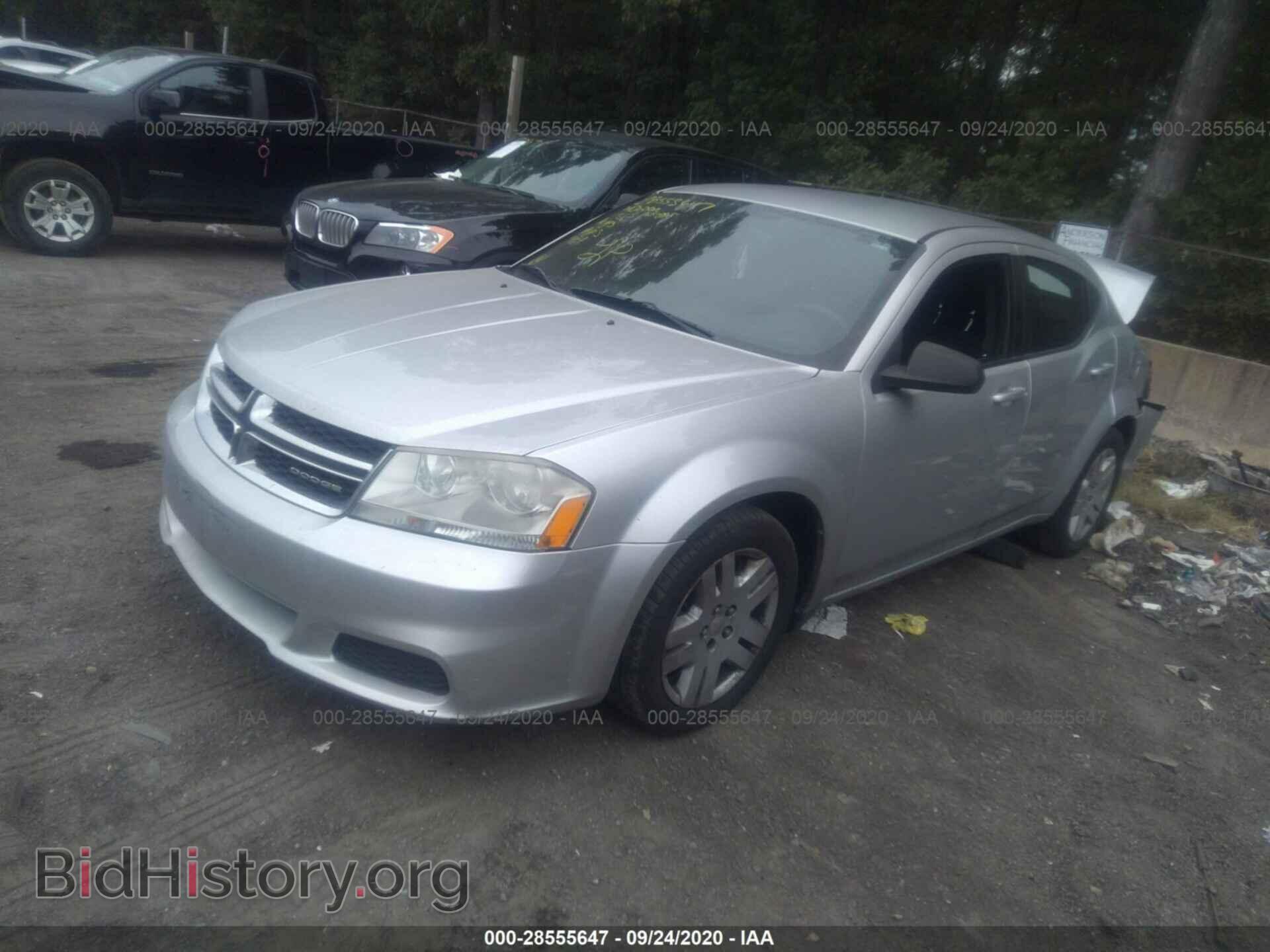 2011 DODGE AVENGER - VIN: 1B3BD4FB1BN564292 - Фото 2
