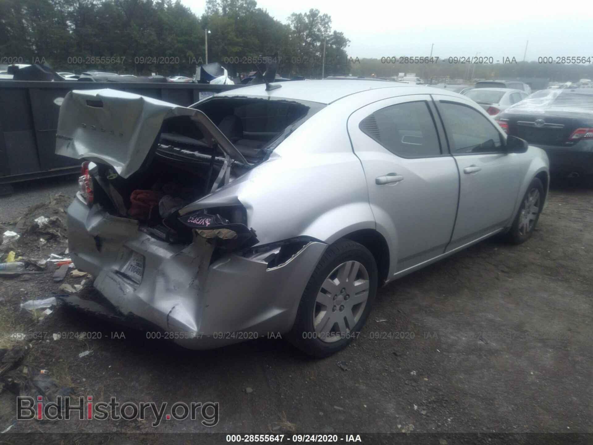 2011 DODGE AVENGER - VIN: 1B3BD4FB1BN564292 - Фото 4