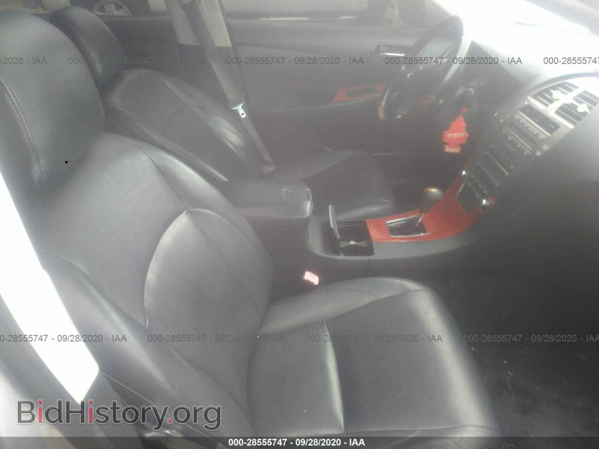2007 LEXUS ES 350 - VIN: JTHBJ46G572082418 - Фото 5
