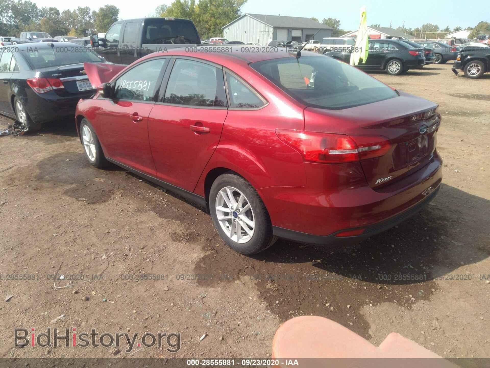 2016 FORD FOCUS - VIN: 1FADP3F20GL350332 - Фото 3