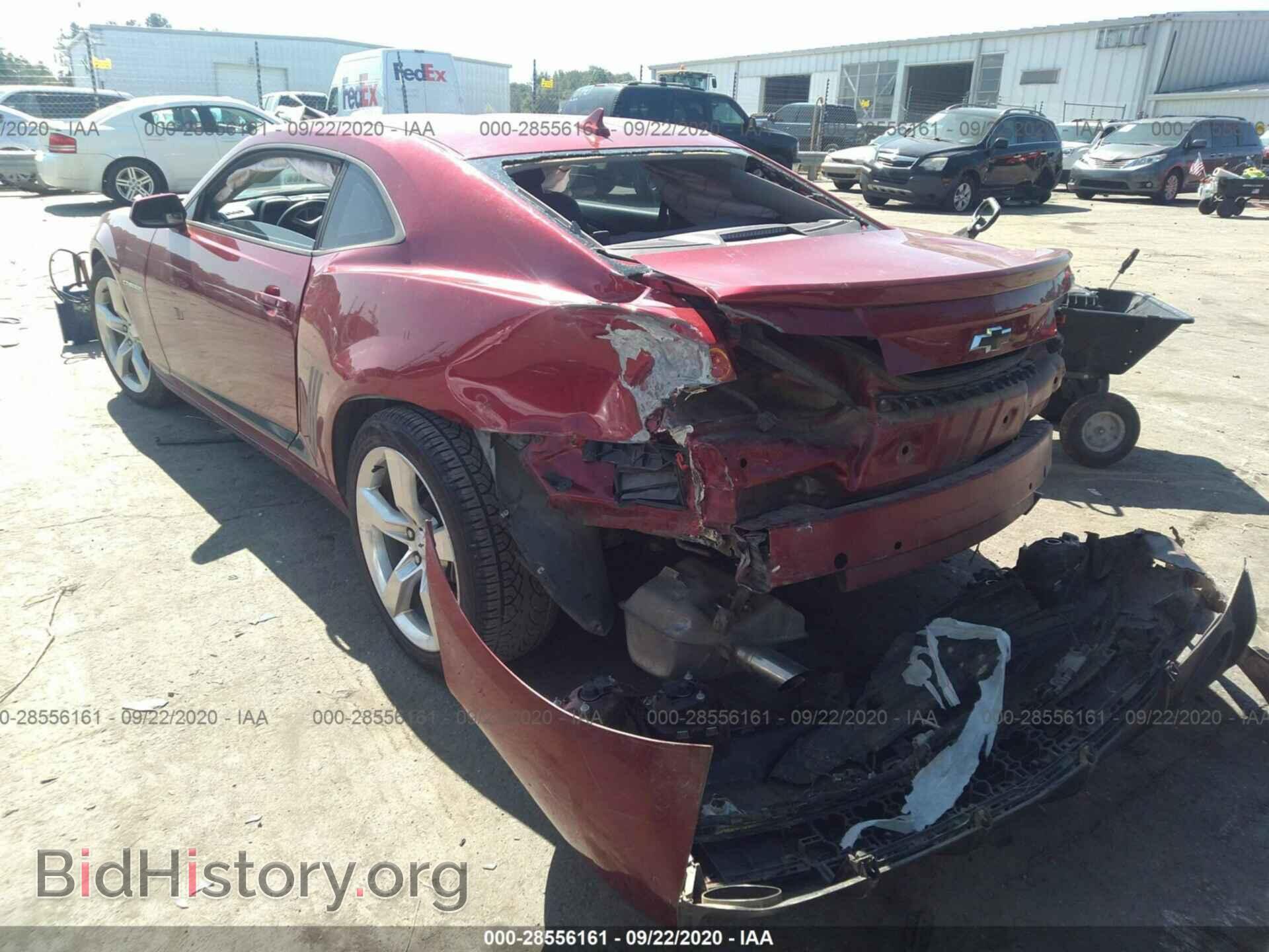 2012 CHEVROLET CAMARO - VIN: 2G1FC1E3XC9209596 - Фото 3