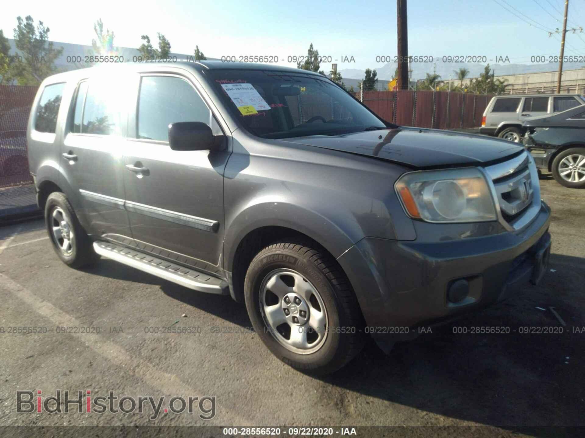 Фотография 5FNYF3H2XBB027896 - HONDA PILOT 2011