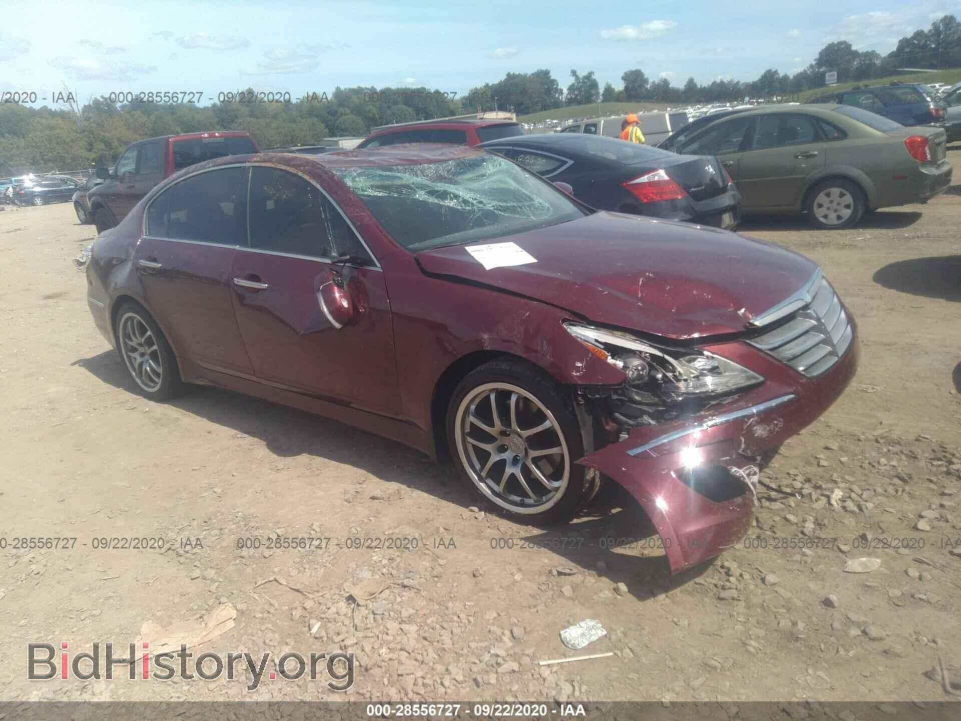 Фотография KMHGC4DD9CU188407 - HYUNDAI GENESIS 2012