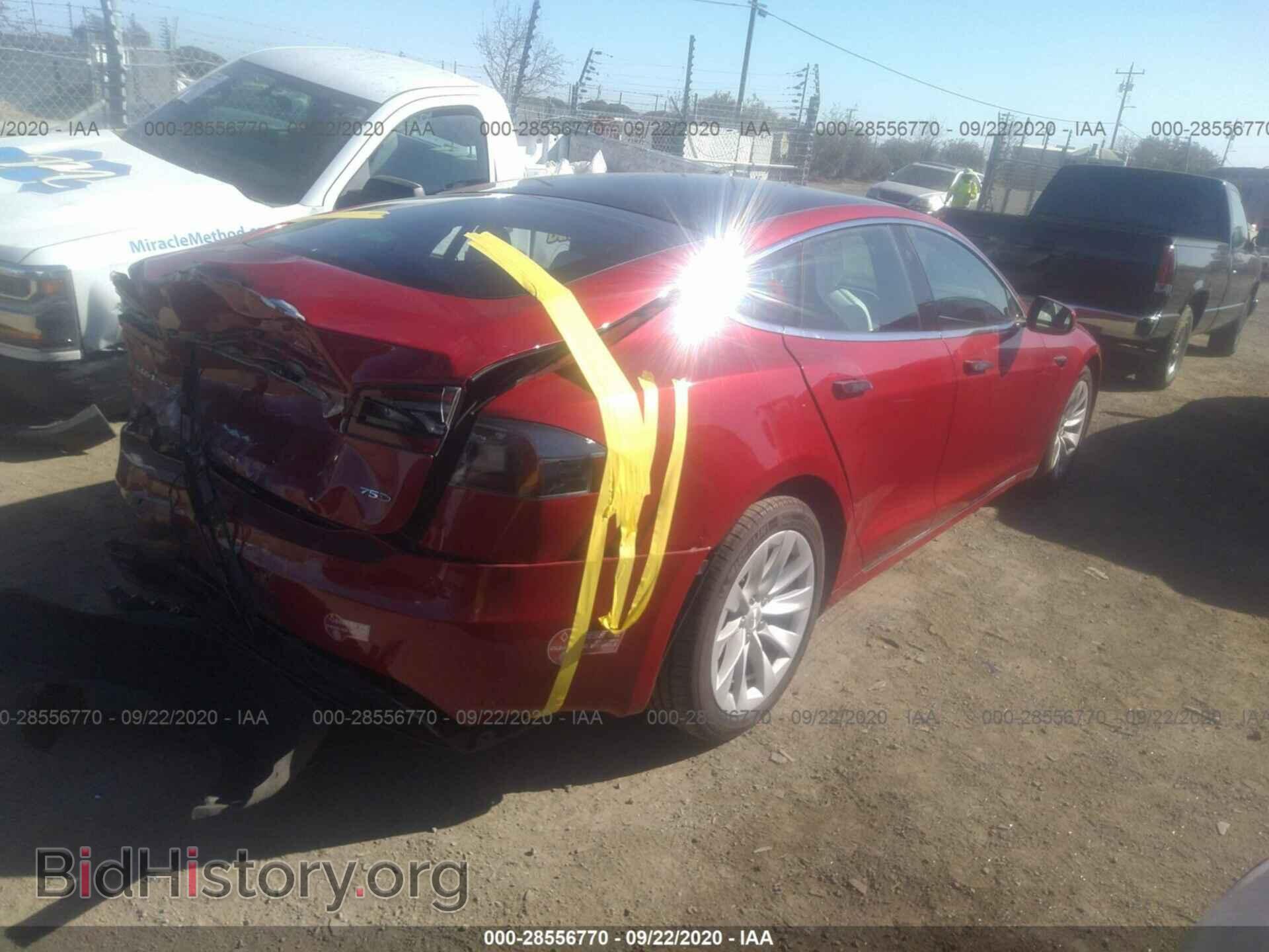 2017 TESLA MODEL S - VIN: 5YJSA1E28HF193503 - Фото 4