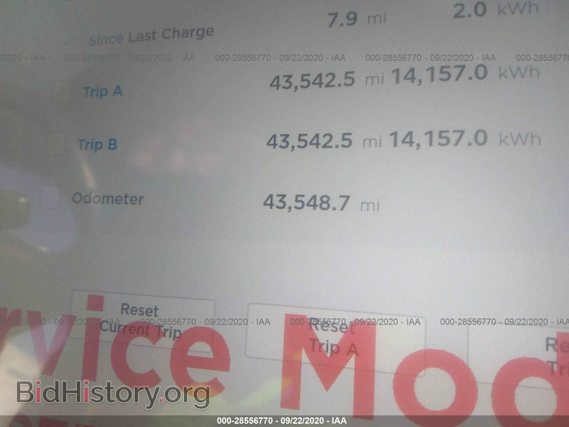 2017 TESLA MODEL S - VIN: 5YJSA1E28HF193503 - Фото 7