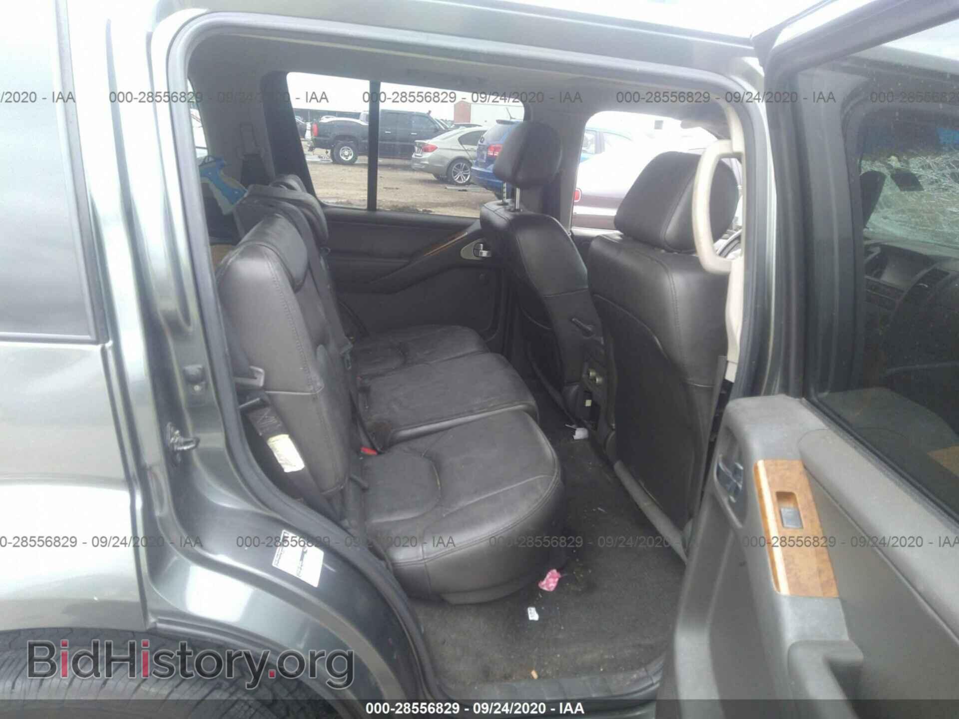 2005 NISSAN PATHFINDER - VIN: 5N1AR18U45C709748 - Фото 8