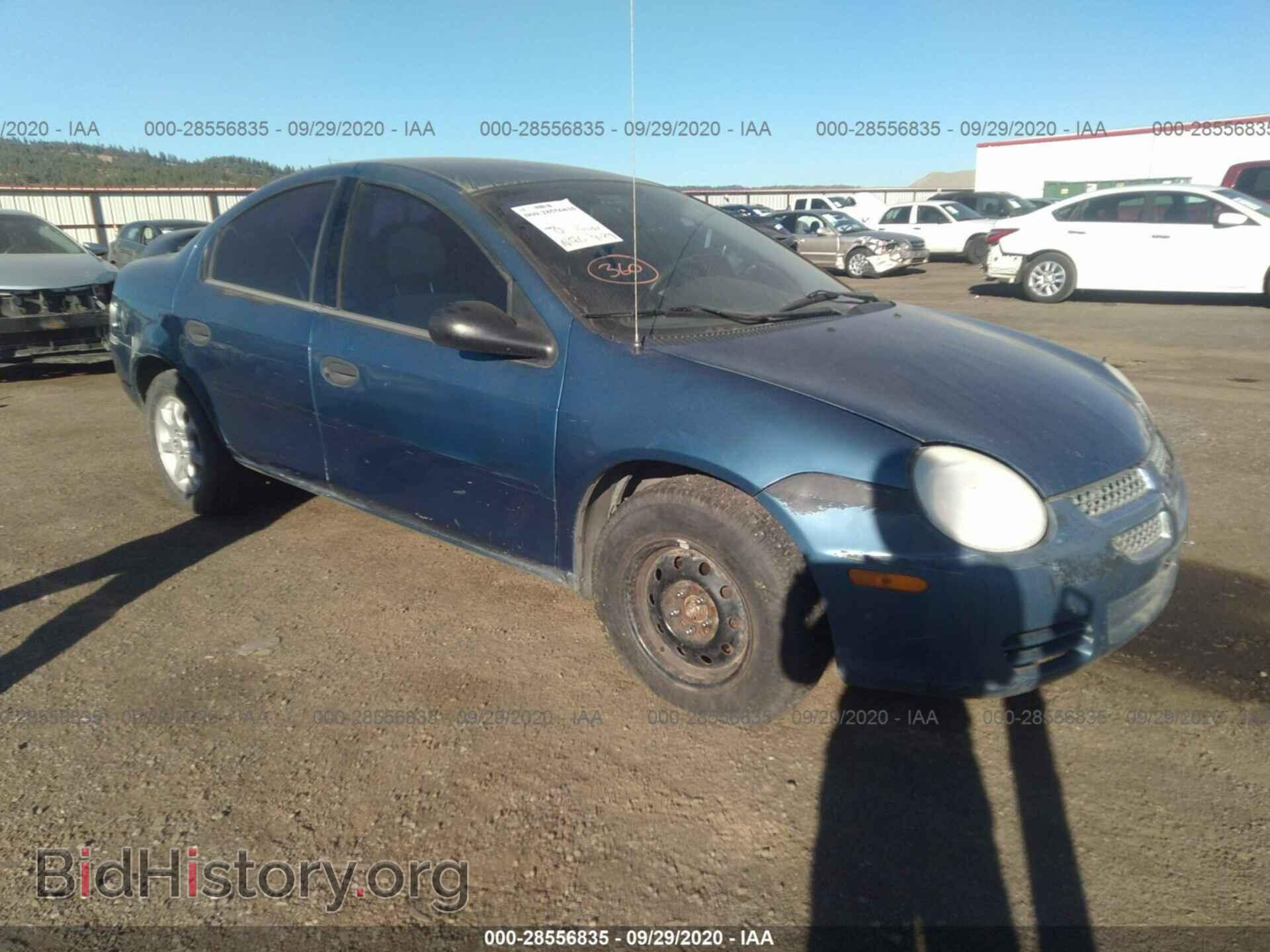 Photo 1B3ES26CX3D213971 - DODGE NEON 2003