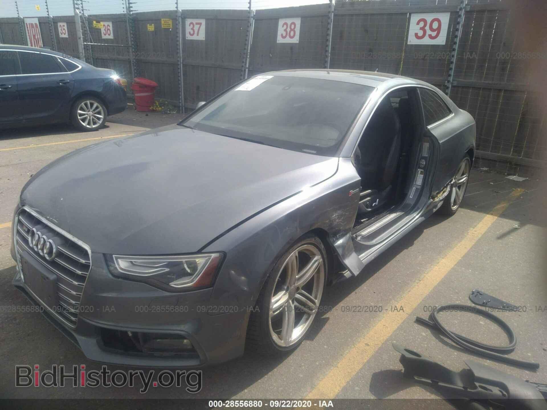 2013 AUDI S5 - VIN: WAUCGAFR2DA033793 - Photo 2