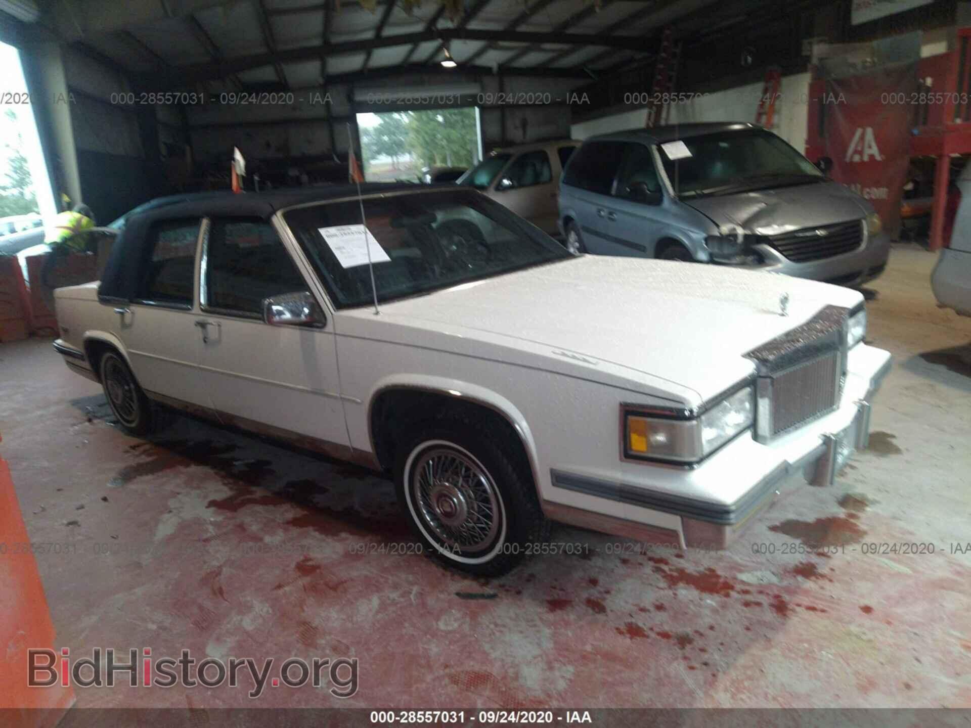 Photo 1G6CD5187H4217295 - CADILLAC DEVILLE 1987
