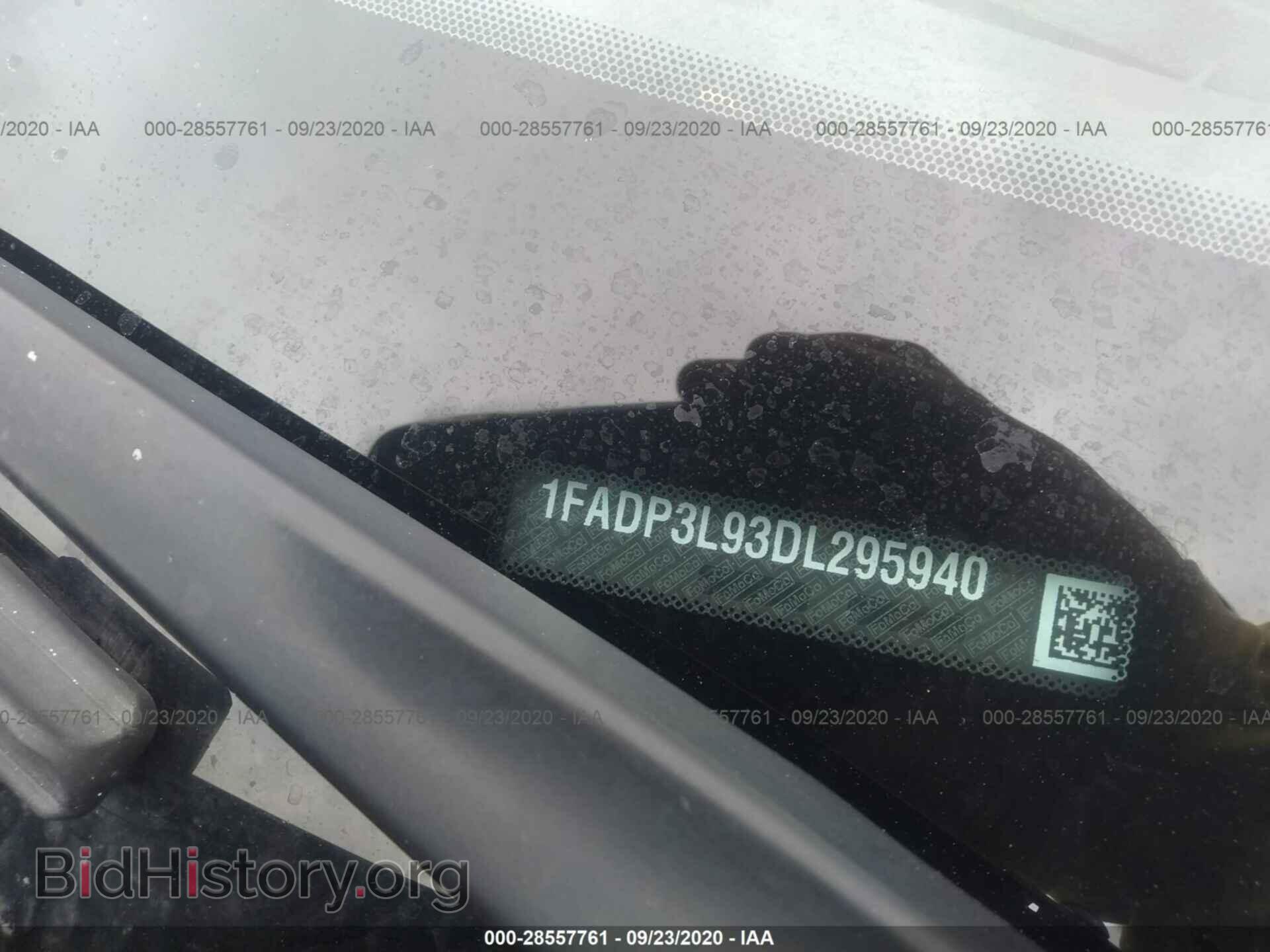 2013 FORD FOCUS - VIN: 1FADP3L93DL295940 - Фото 9