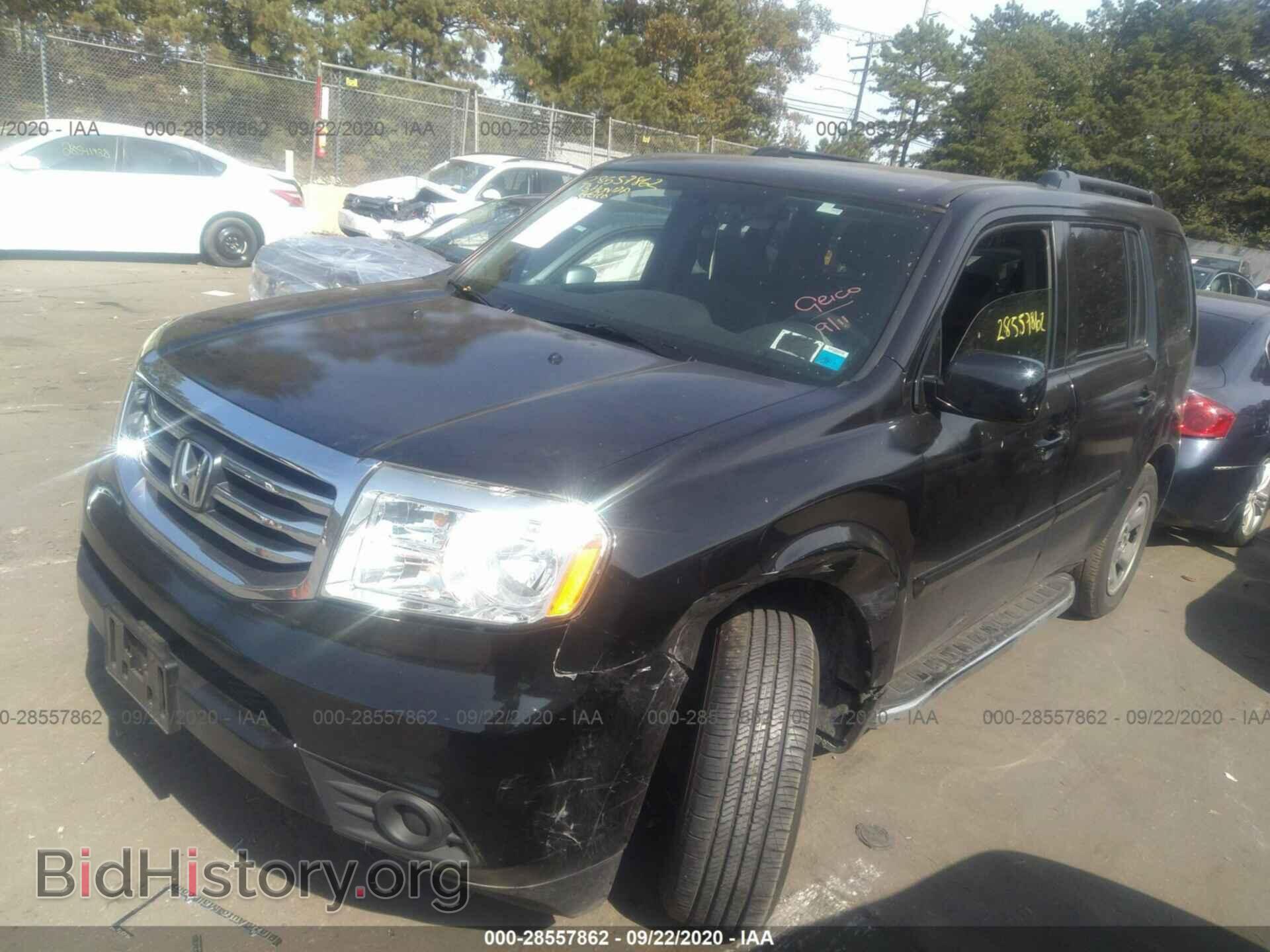 2013 HONDA PILOT - VIN: 5FNYF4H29DB027705 - Фото 2