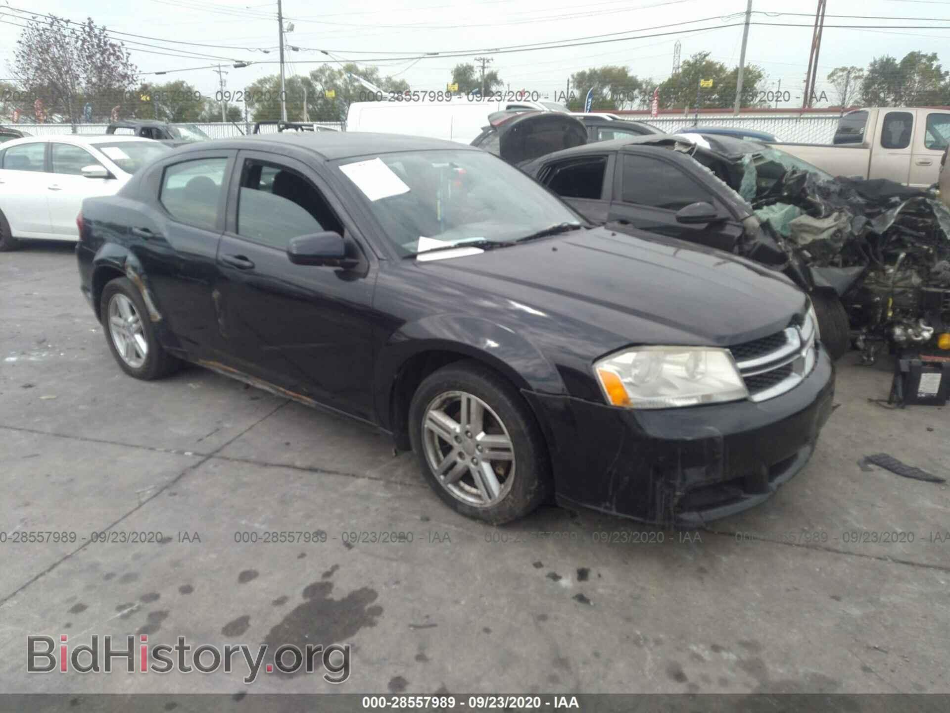 Photo 1C3CDZCB7CN137113 - DODGE AVENGER 2012