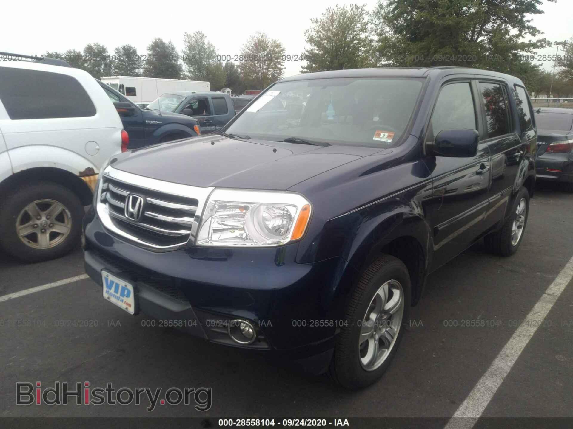 2013 HONDA PILOT - VIN: 5FNYF4H43DB077128 - Фото 2