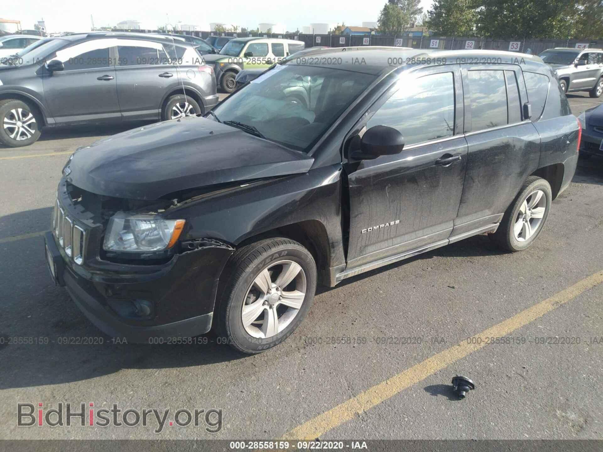 2013 JEEP COMPASS - VIN: 1C4NJDBB3DD245415 - Фото 2