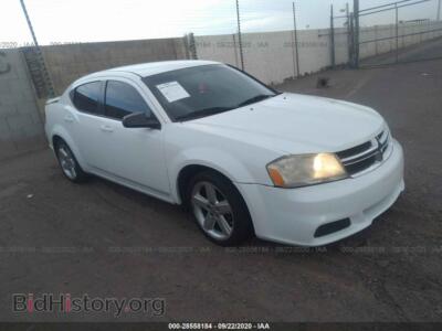 2011 Dodge AVENGER Express, white — VIN 1B3BD4FB0BN591743, IAAI