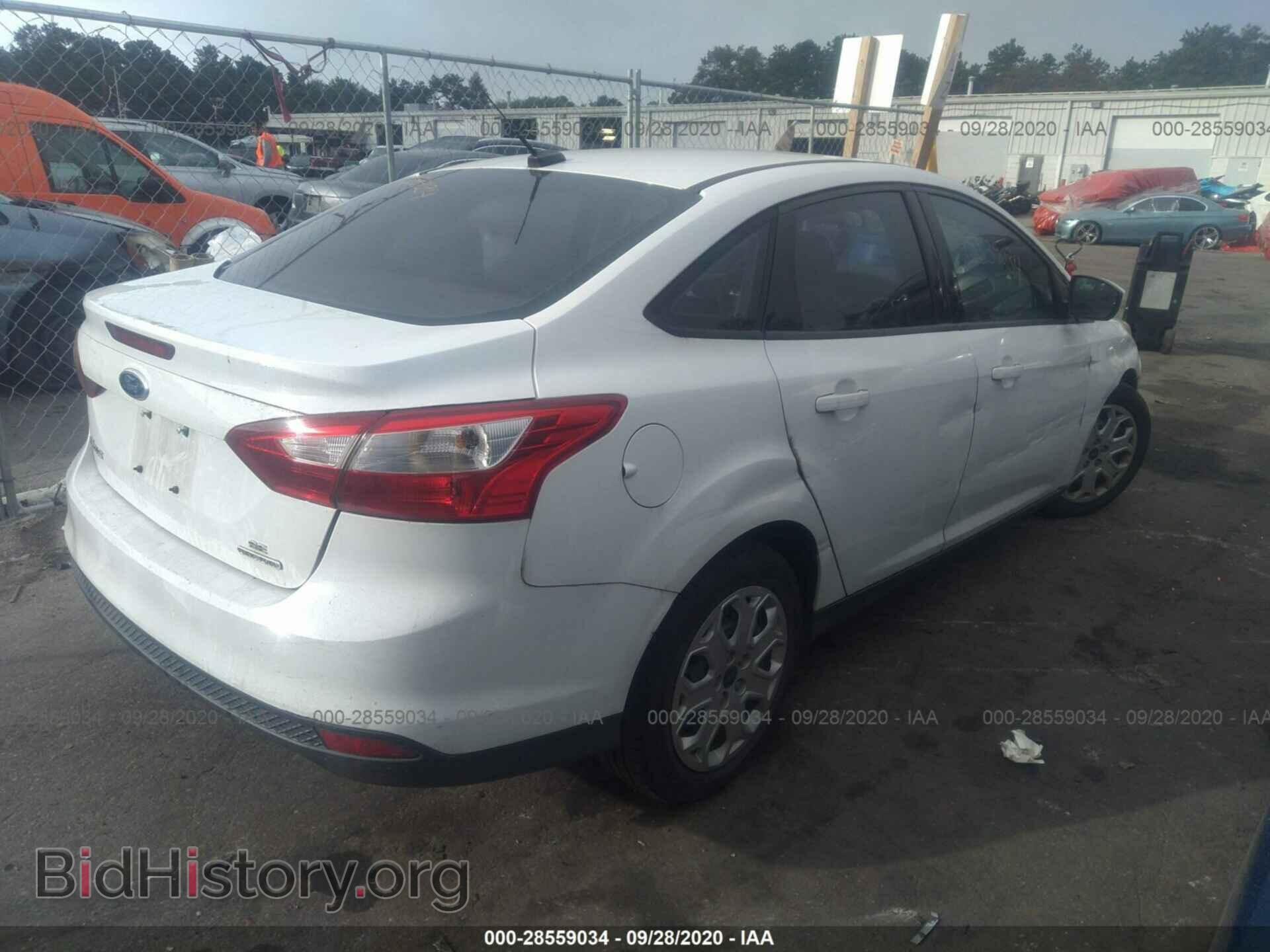 2012 FORD FOCUS - VIN: 1FAHP3F25CL473099 - Фото 4