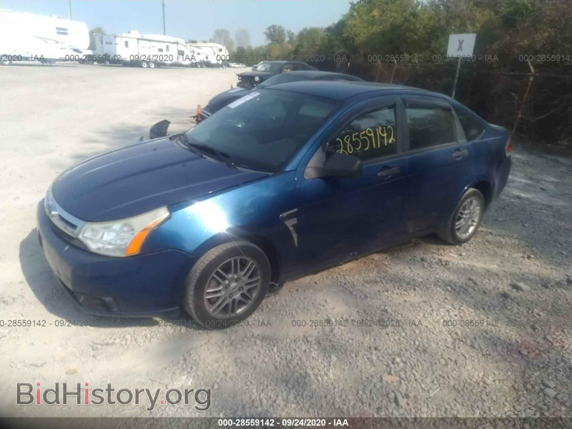 2008 FORD FOCUS - VIN: 1FAHP35N28W237446 - Фото 2