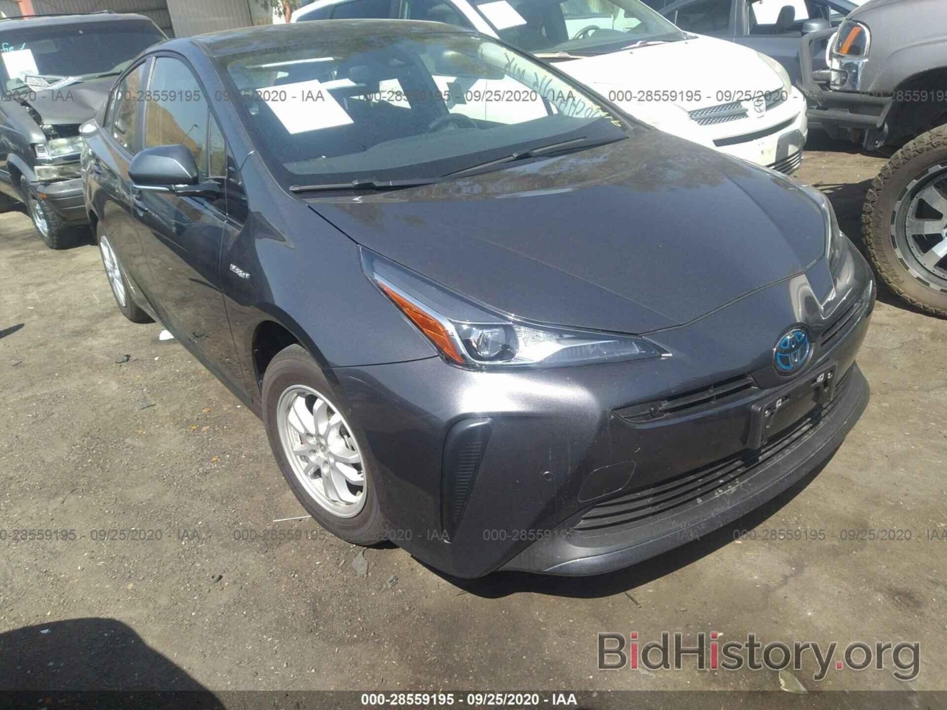 Photo JTDKARFUXL3113185 - TOYOTA PRIUS 2020