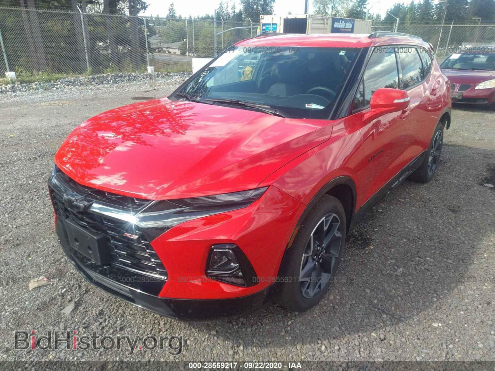 2019 CHEVROLET BLAZER - VIN: 3GNKBJRS2KS669466 - Фото 2