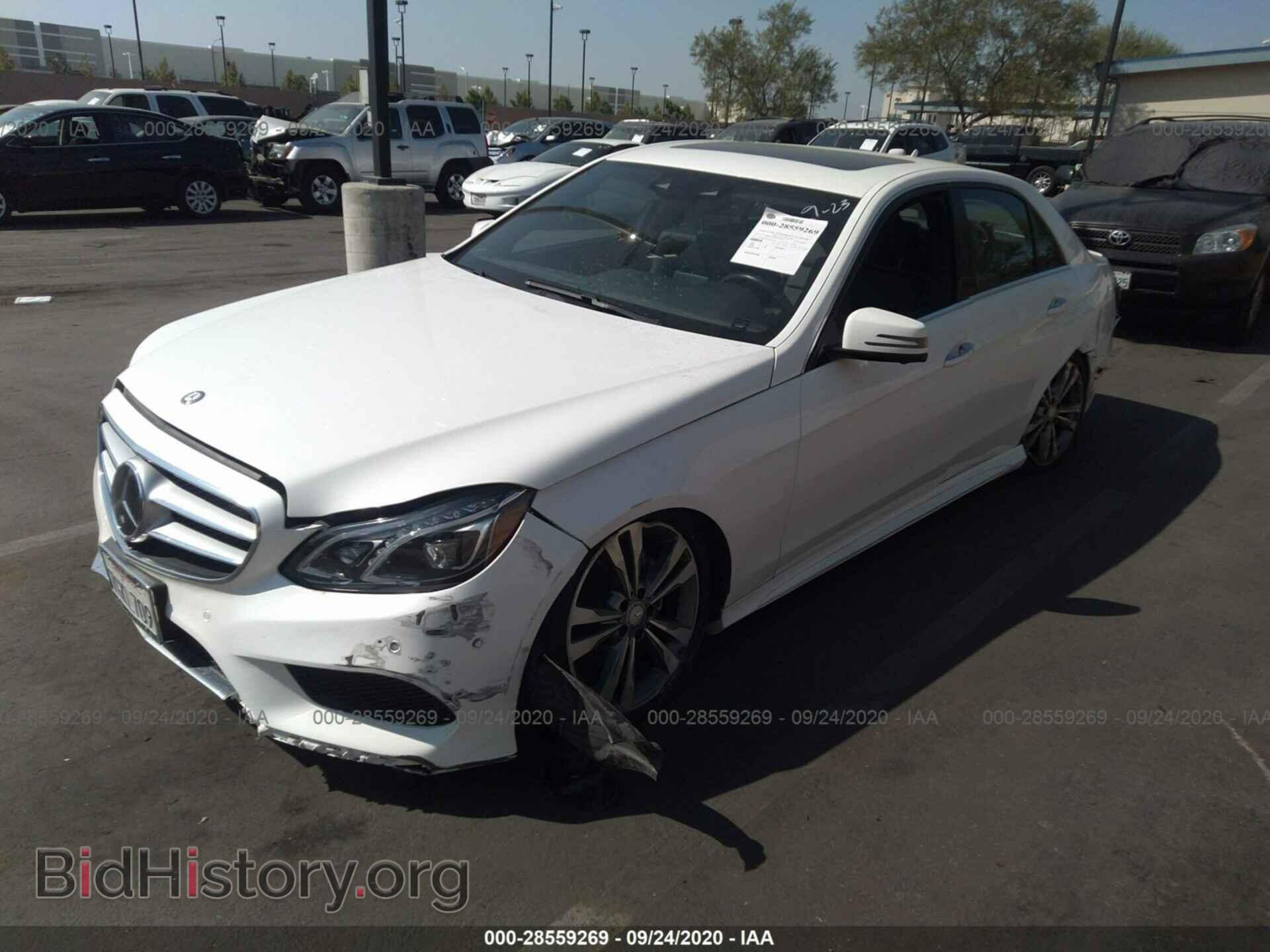 2014 MERCEDES-BENZ E-CLASS - VIN: WDDHF5KBXEB036700 - Фото 2
