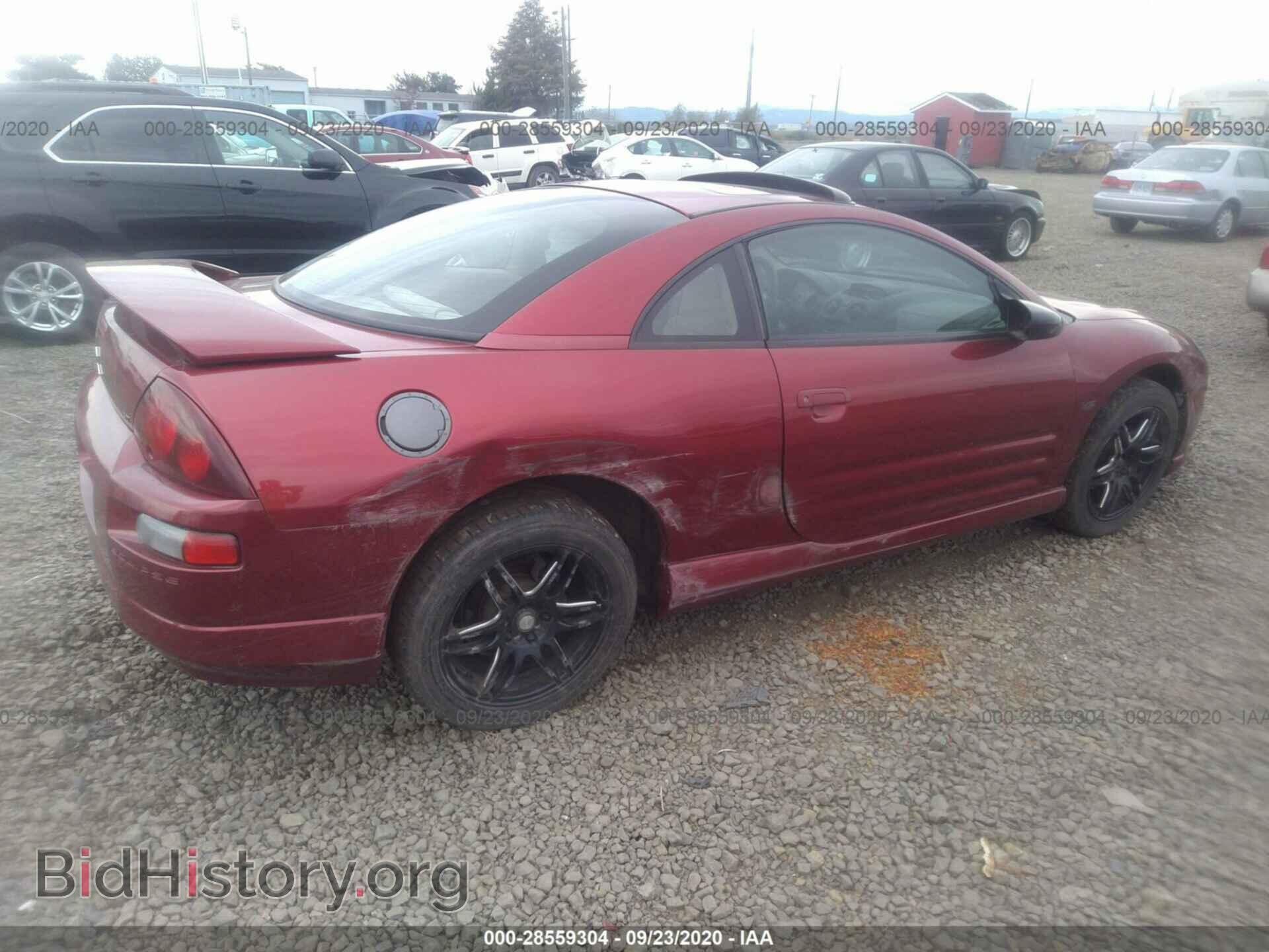 2000 MITSUBISHI ECLIPSE - VIN: 4A3AC84L1YE045667 - Фото 4