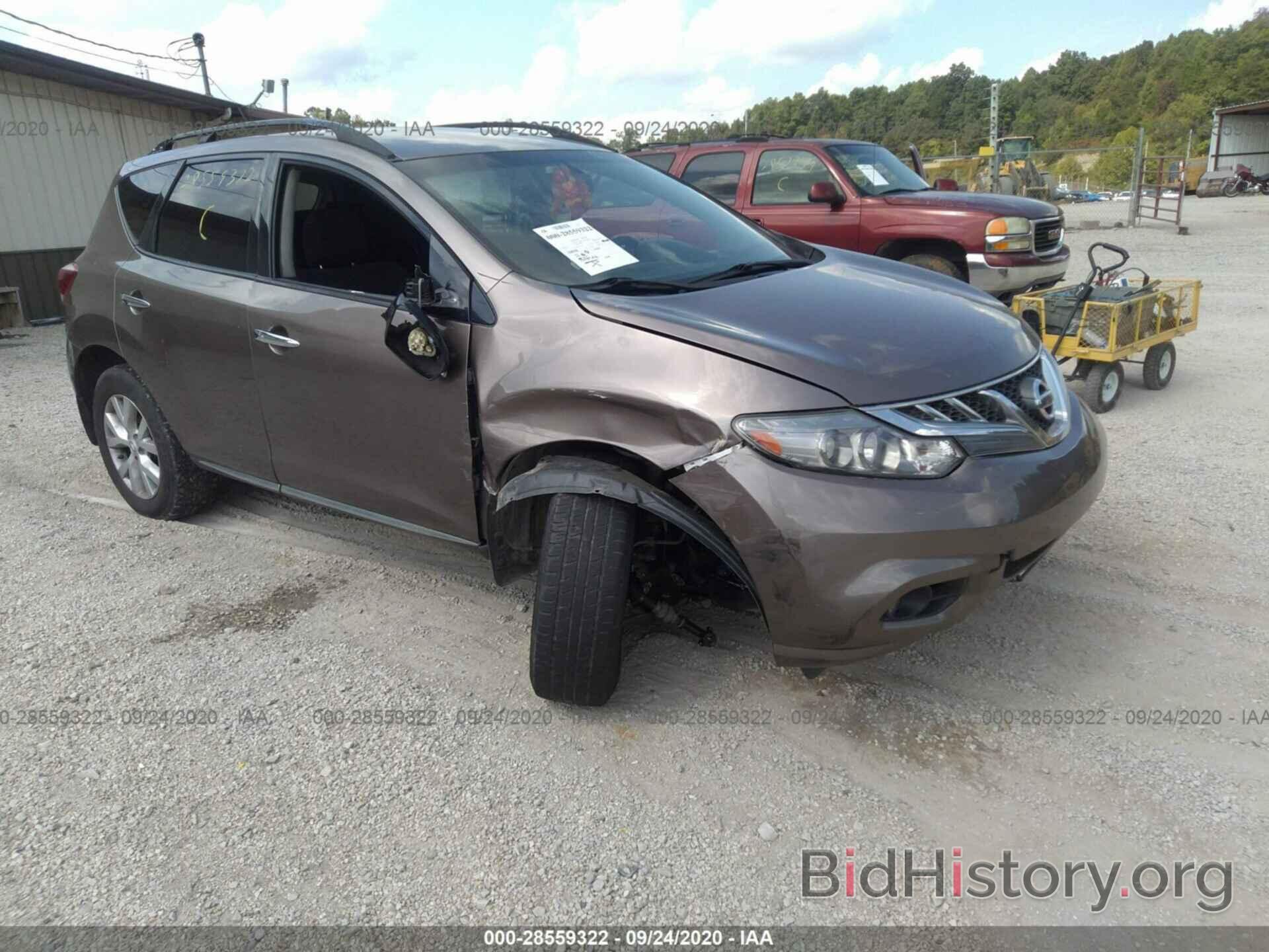 Photo JN8AZ1MW8DW303405 - NISSAN MURANO 2013