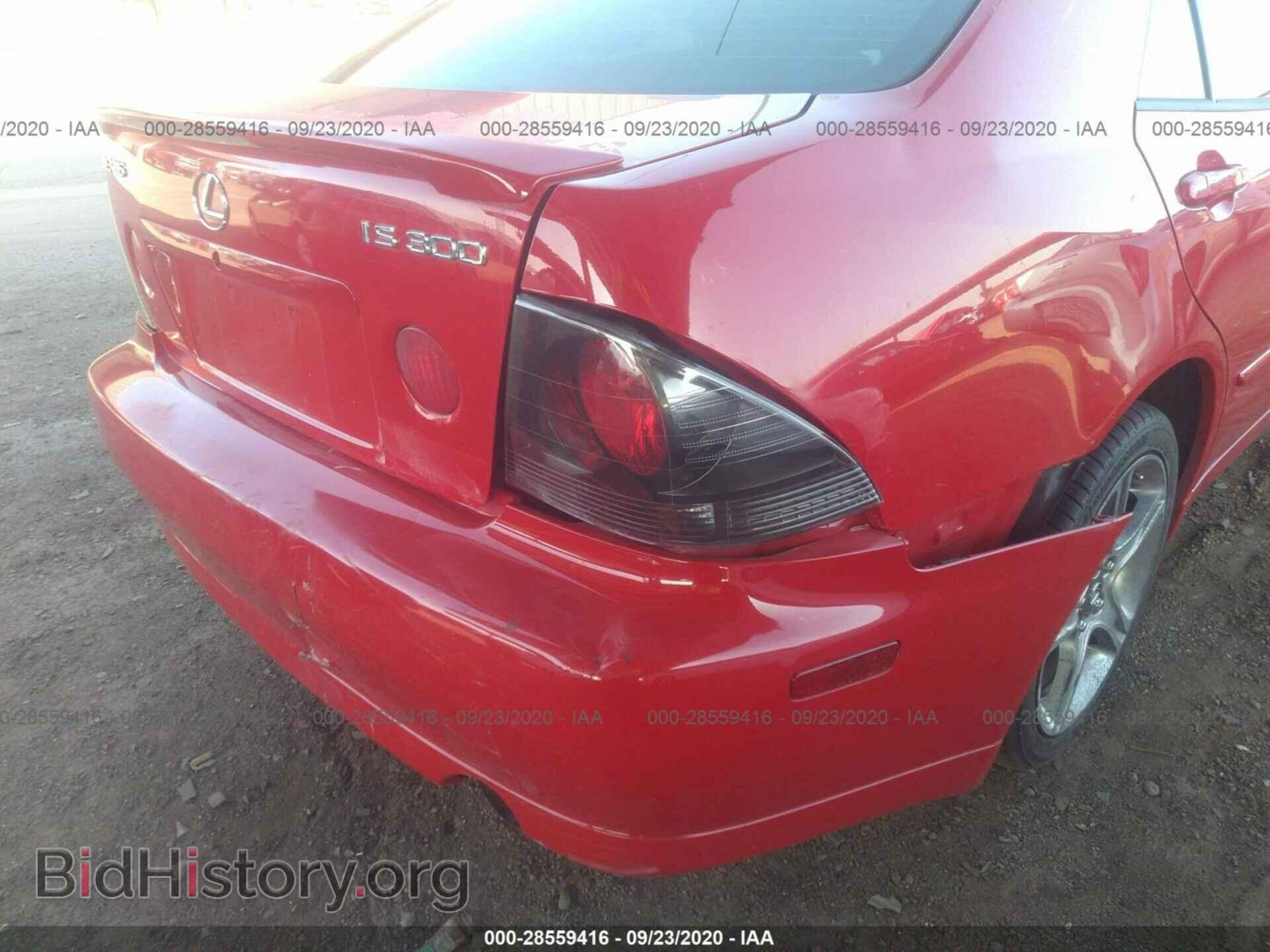 2002 LEXUS IS 300 - VIN: JTHBD192620062916 - Фото 6