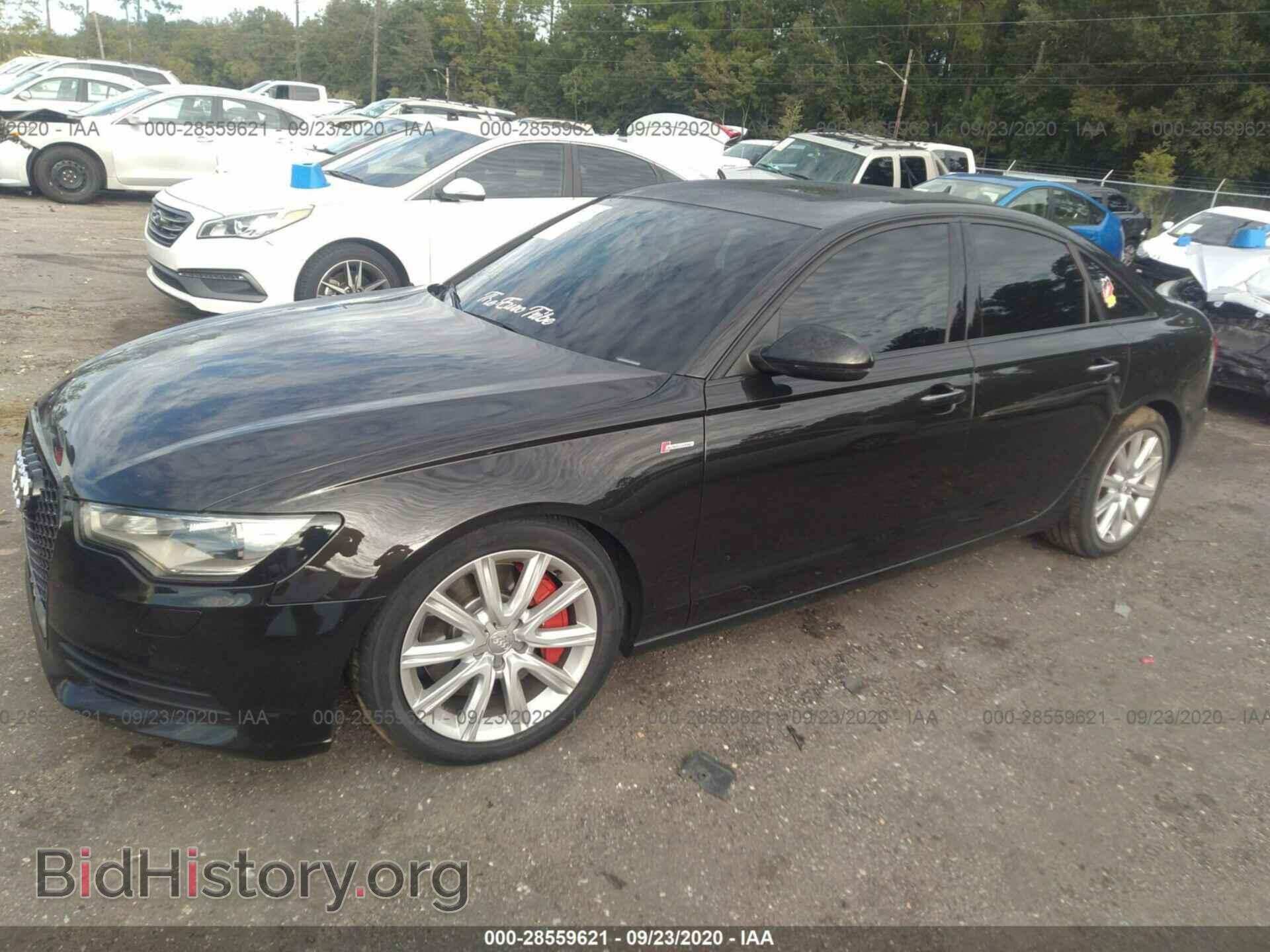2014 AUDI A6 - VIN: WAUFGAFC0EN135872 - Фото 2