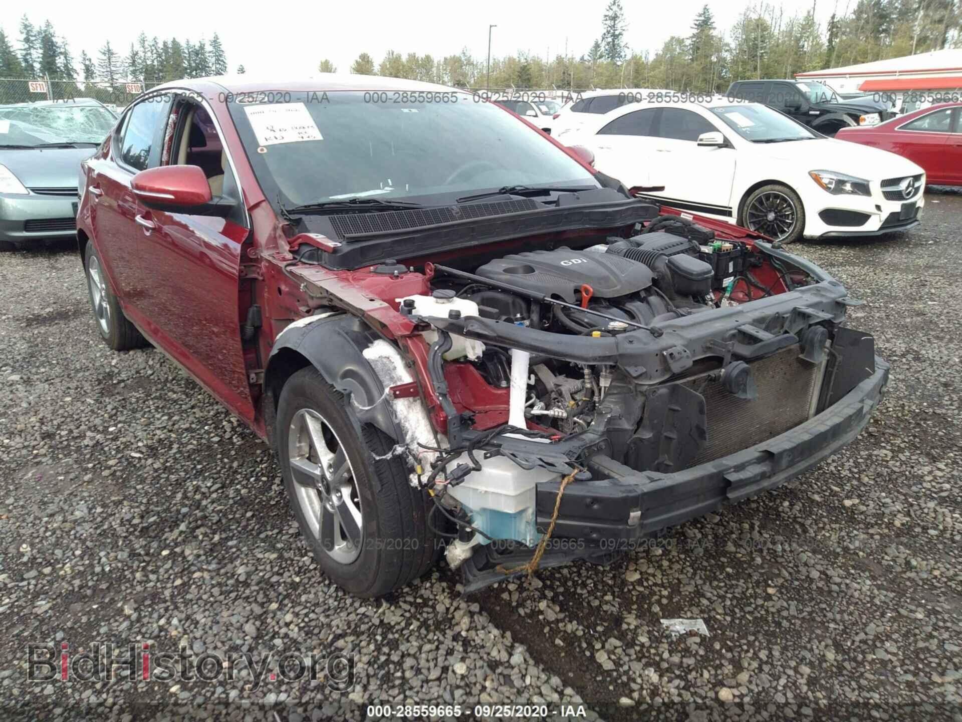 Photo 5XXGM4A71EG321119 - KIA OPTIMA 2014