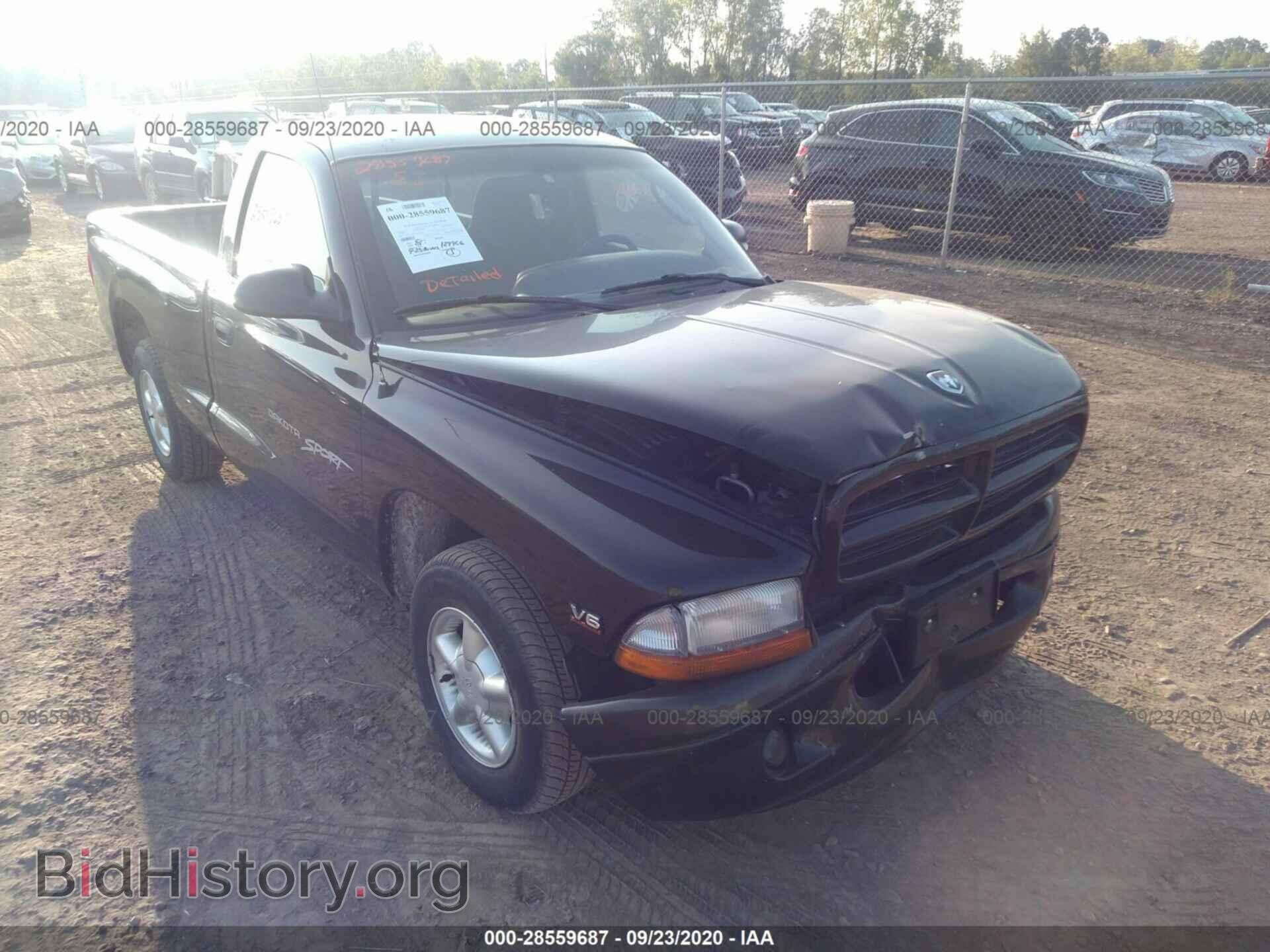 Photo 1B7FL26XXYS752242 - DODGE DAKOTA 2000