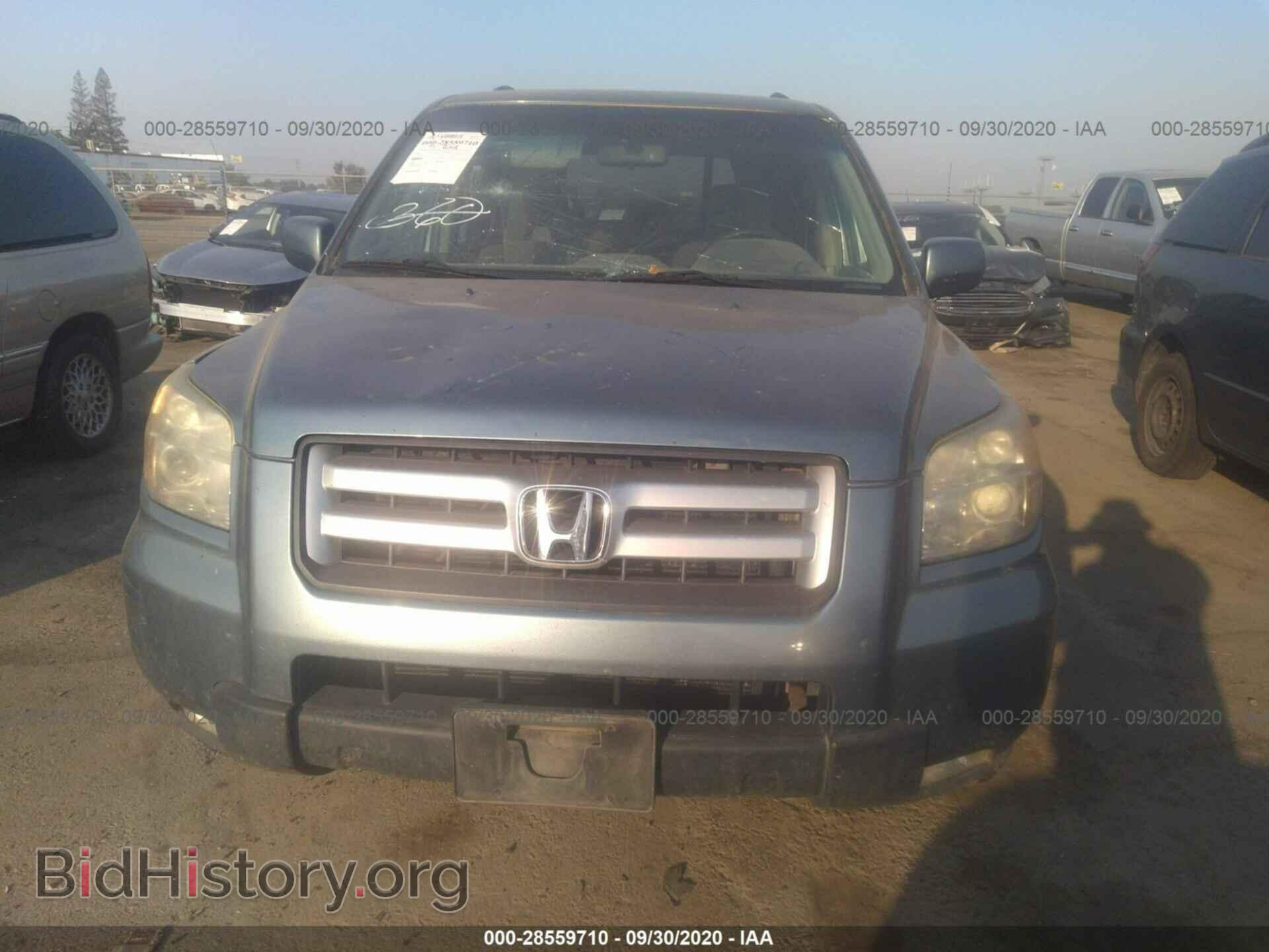 2006 HONDA PILOT - VIN: 2HKYF18406H554519 - Фото 6