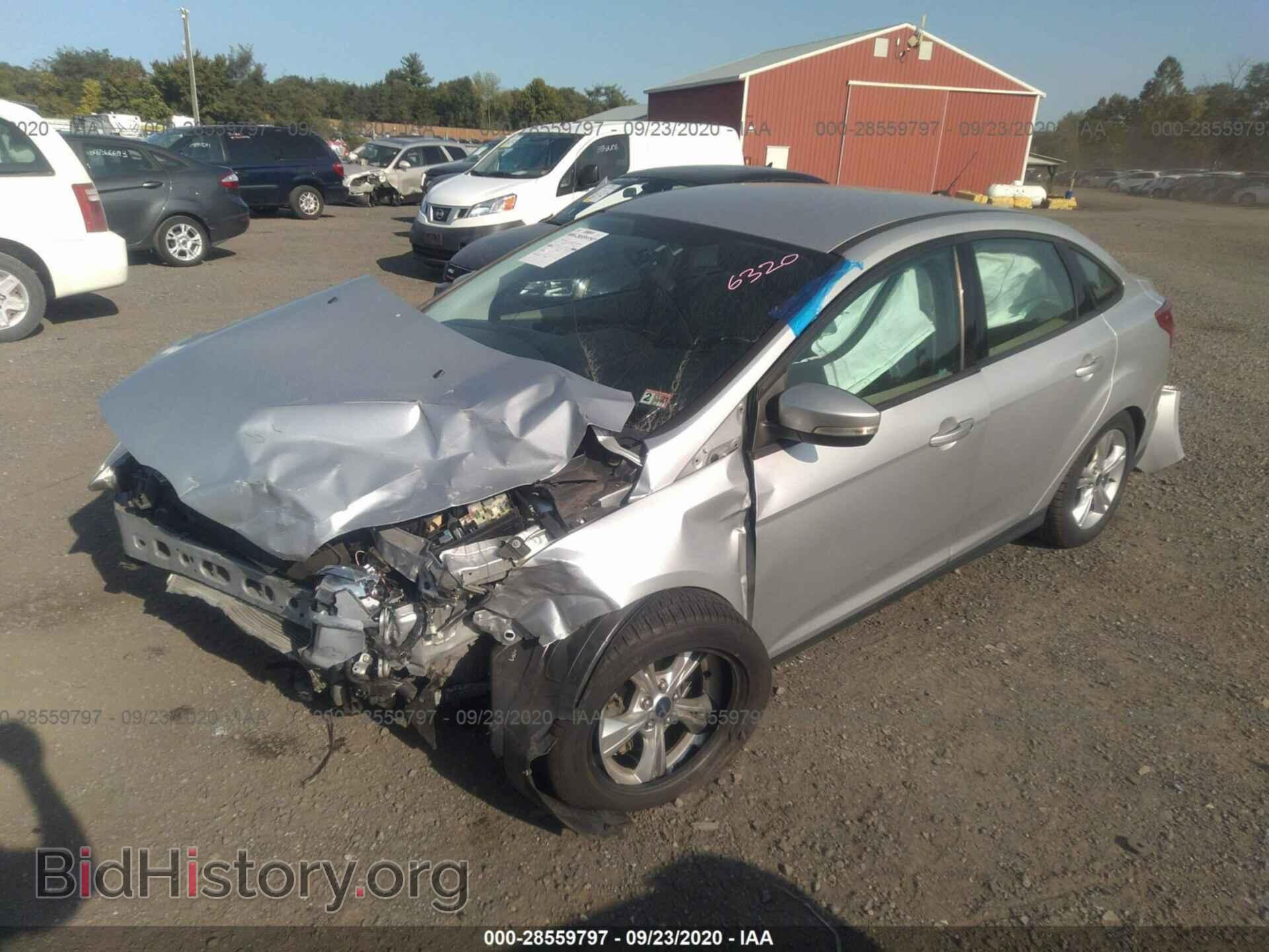 2014 FORD FOCUS - VIN: 1FADP3F29EL244393 - Фото 2