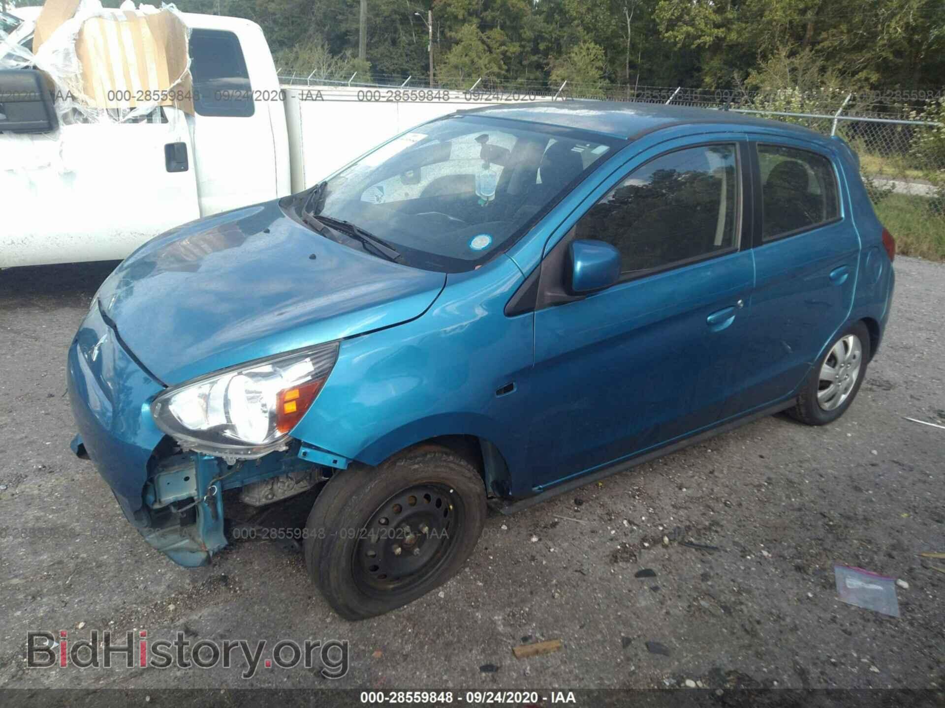 2015 MITSUBISHI MIRAGE - VIN: ML32A3HJ3FH046178 - Фото 2