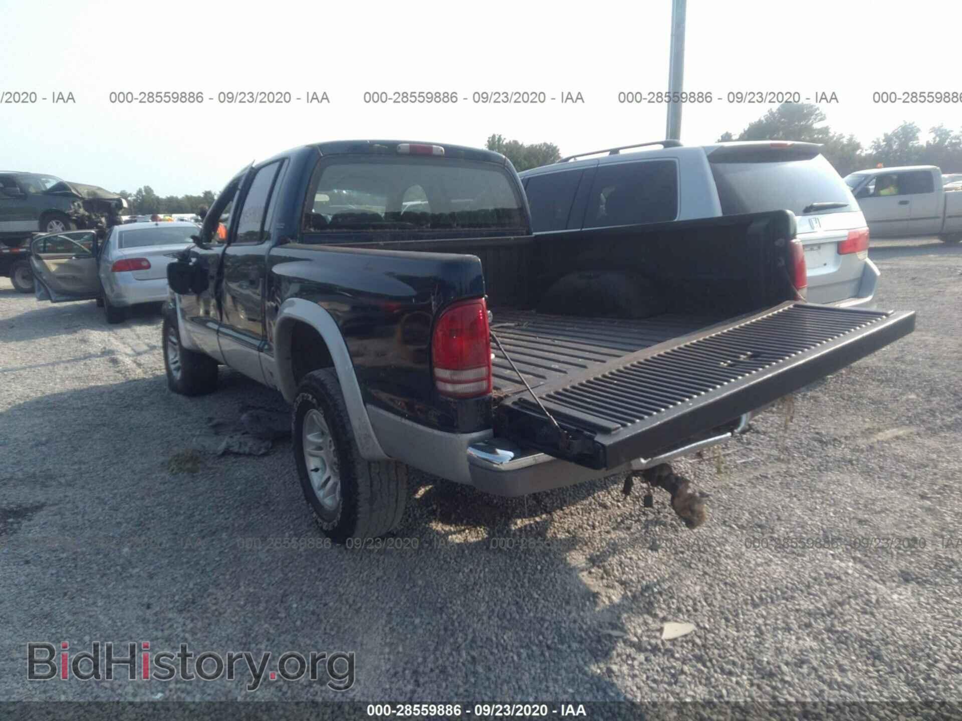 2001 DODGE DAKOTA - VIN: 1B7GG2AN81S124409 - Фото 3