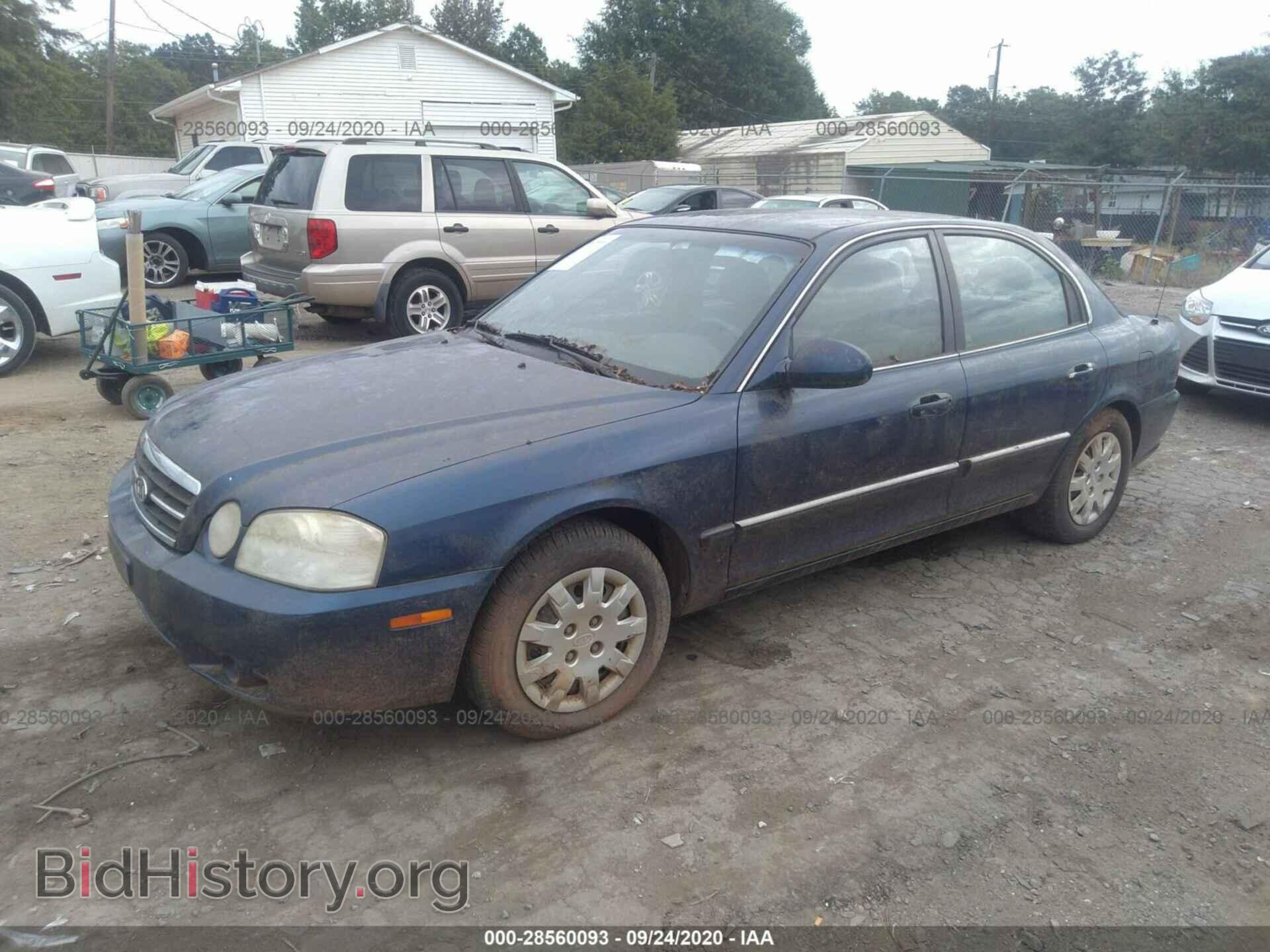 2005 KIA OPTIMA - VIN: KNAGD126955396706 - Фото 2