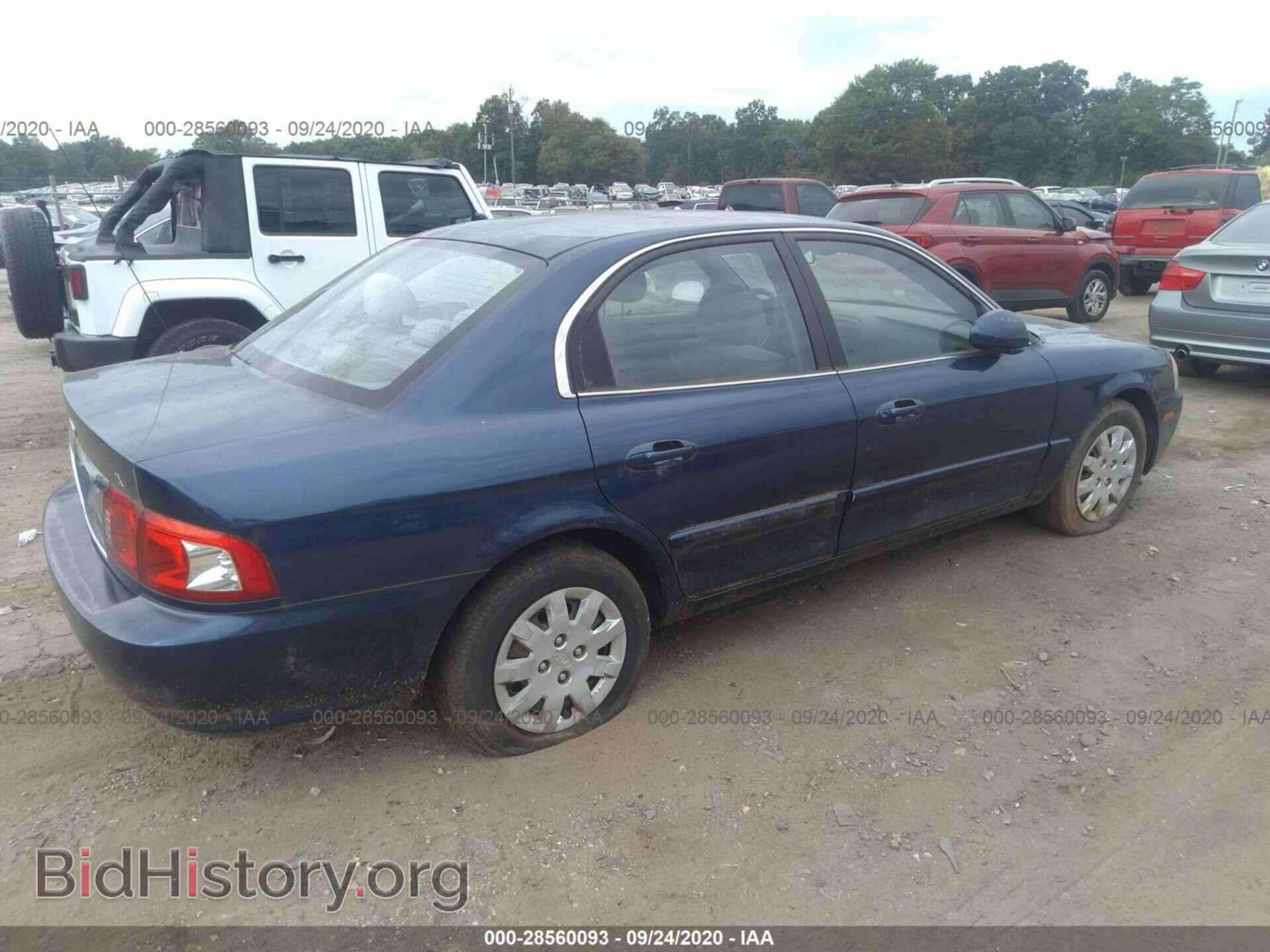 2005 KIA OPTIMA - VIN: KNAGD126955396706 - Фото 4