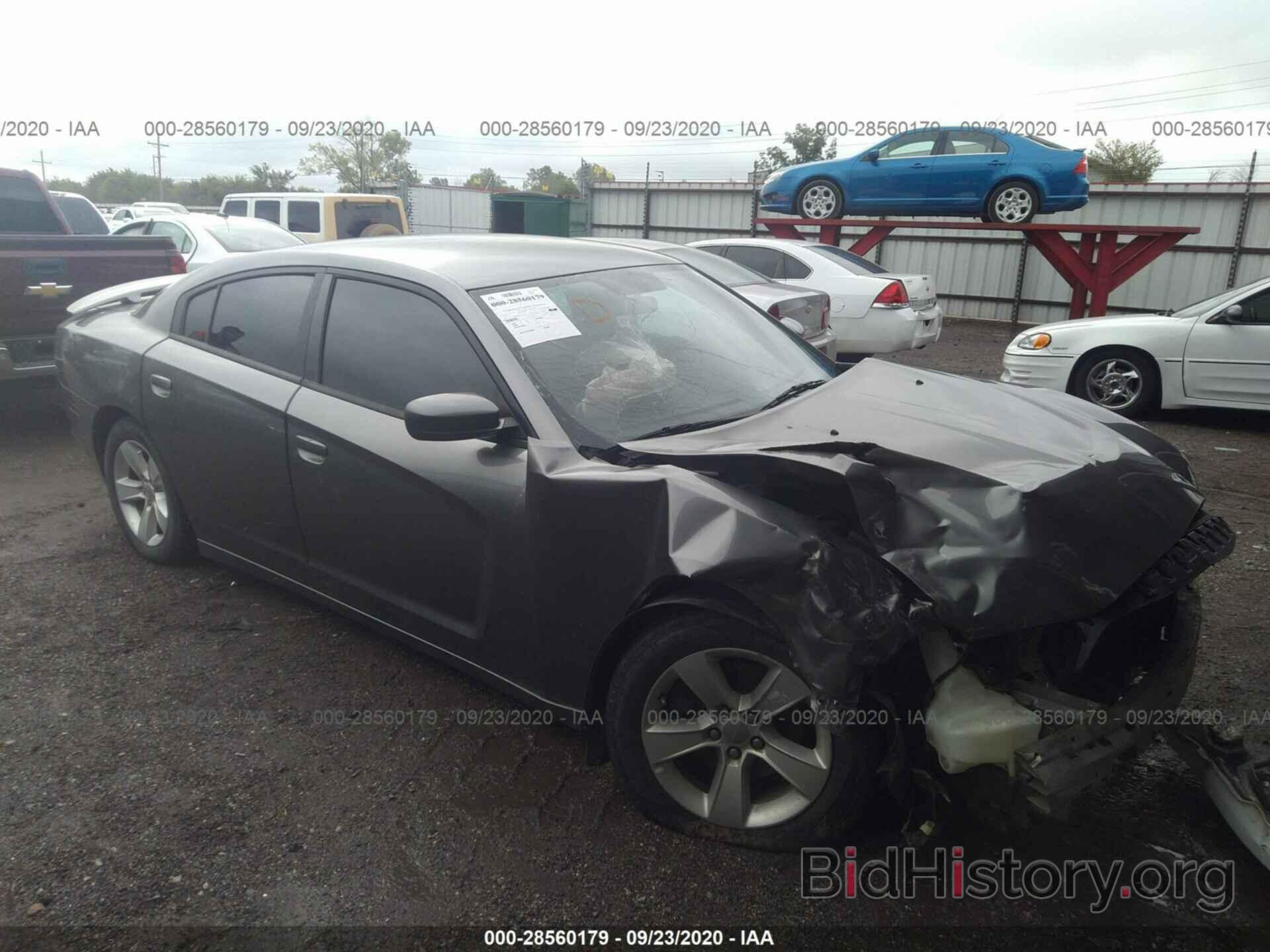 Photo 2C3CDXBG6CH119230 - DODGE CHARGER 2012