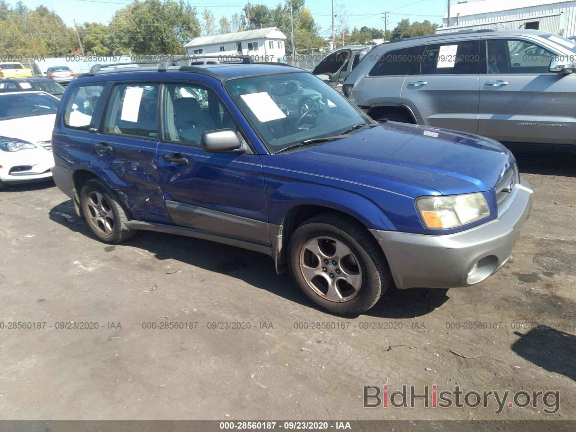 Photo JF1SG65603H710659 - SUBARU FORESTER 2003
